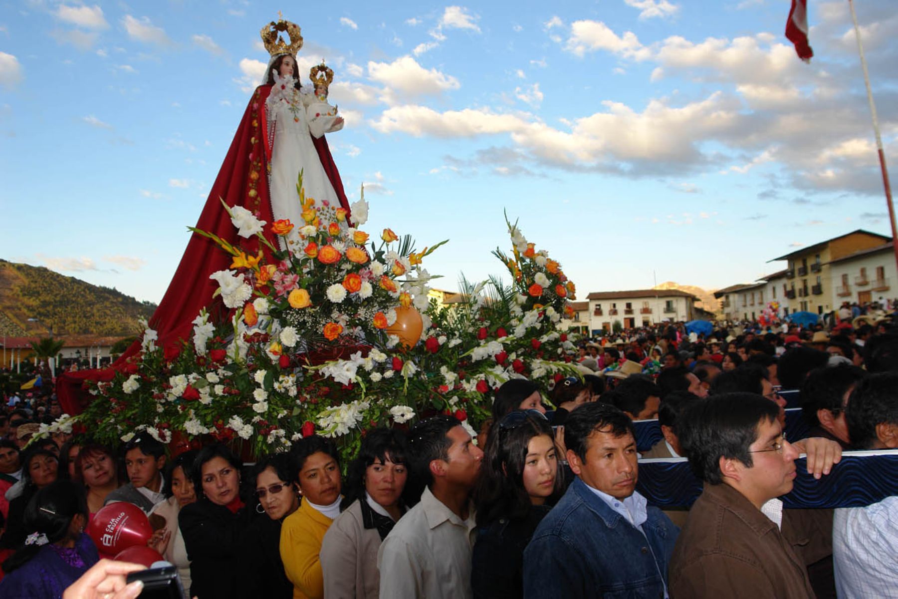 Virgen de la Alta Gracia, de la provincia de Sánchez Carrión, en La Libertad. Foto: Unidad Ejecutora Nº 007.