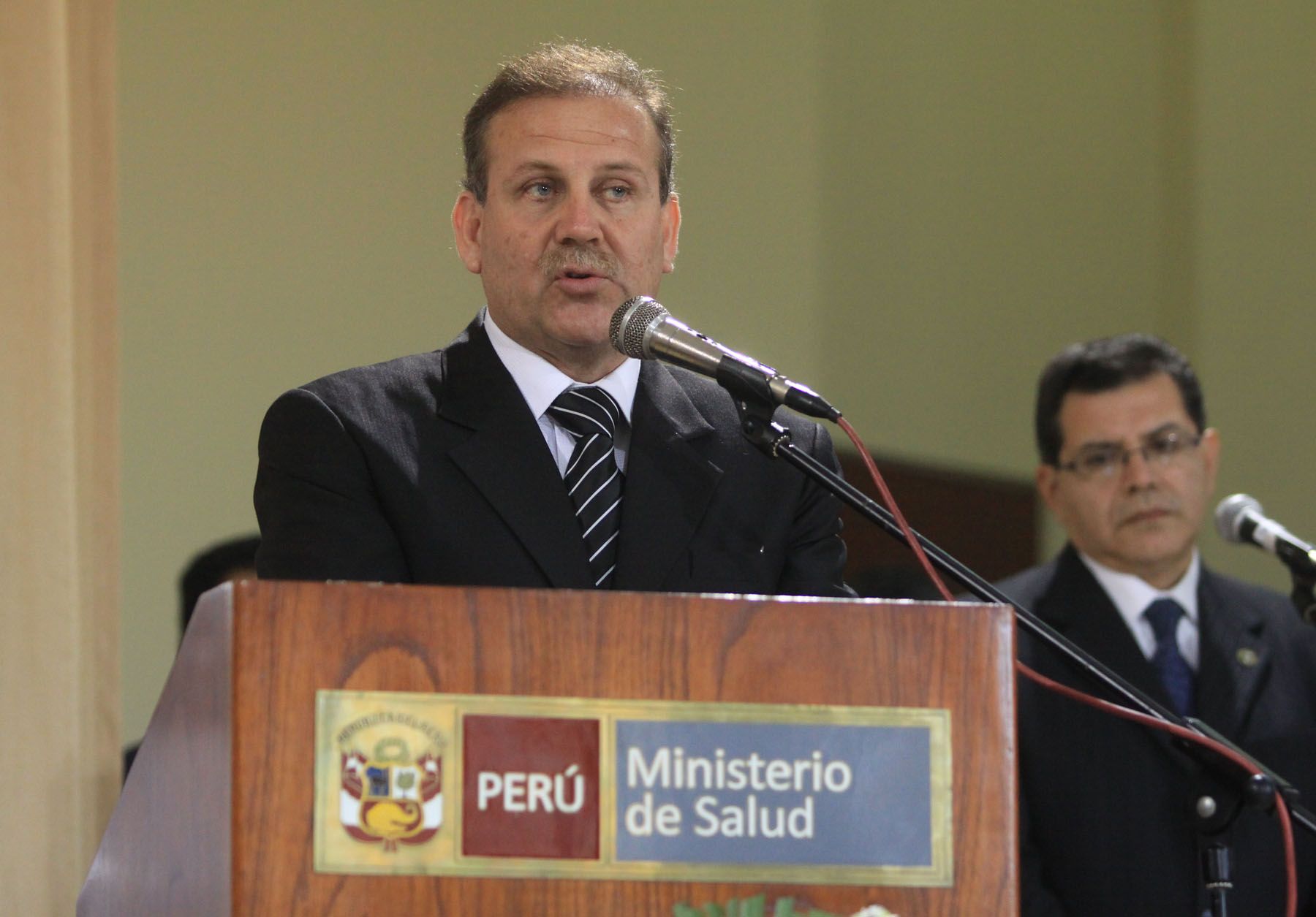 Ministro de Salud, Alberto Tejada. Foto: ANDINA/Jessica Vicente.