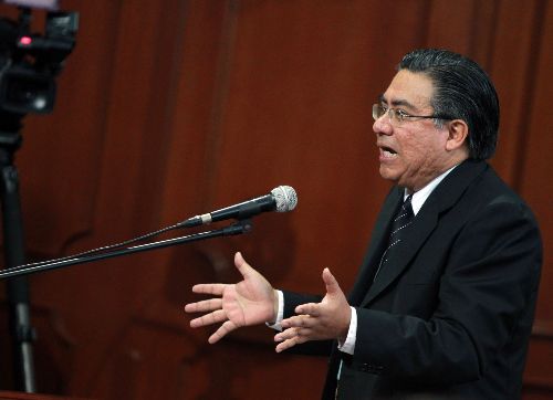 Abogado César Nakazaki. Foto: ANDINA/Carlos Lezama