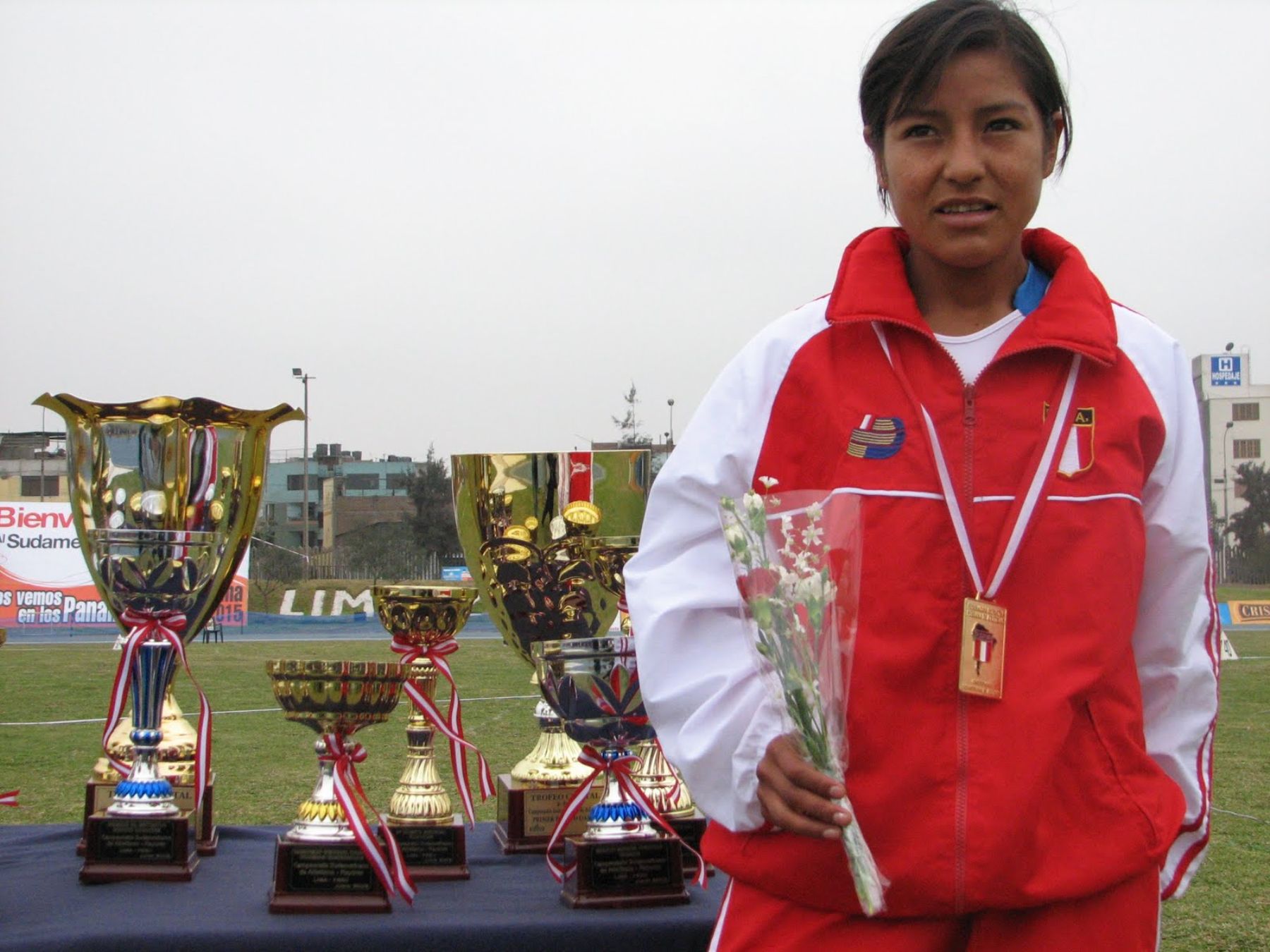 Inés Melchor, fondista peruana con varios títulos. ANDINA / Difusión.