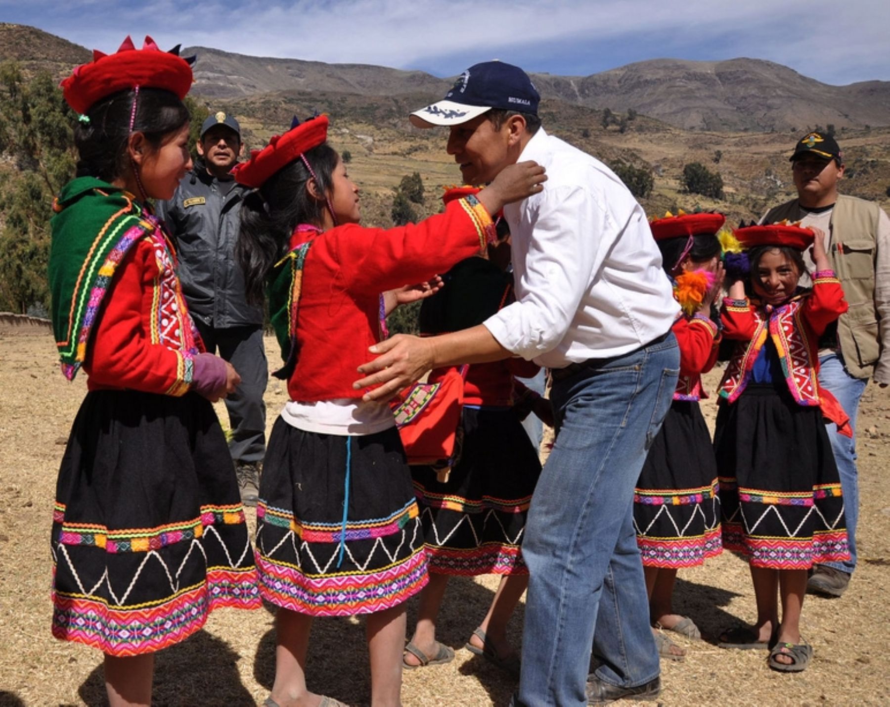 Presidente de la República, Ollanta Humala, visitó los distritos de Pauza, Colta y Oyolo en Ayacucho.
Foto: ANDINA/ Presidencia de la República