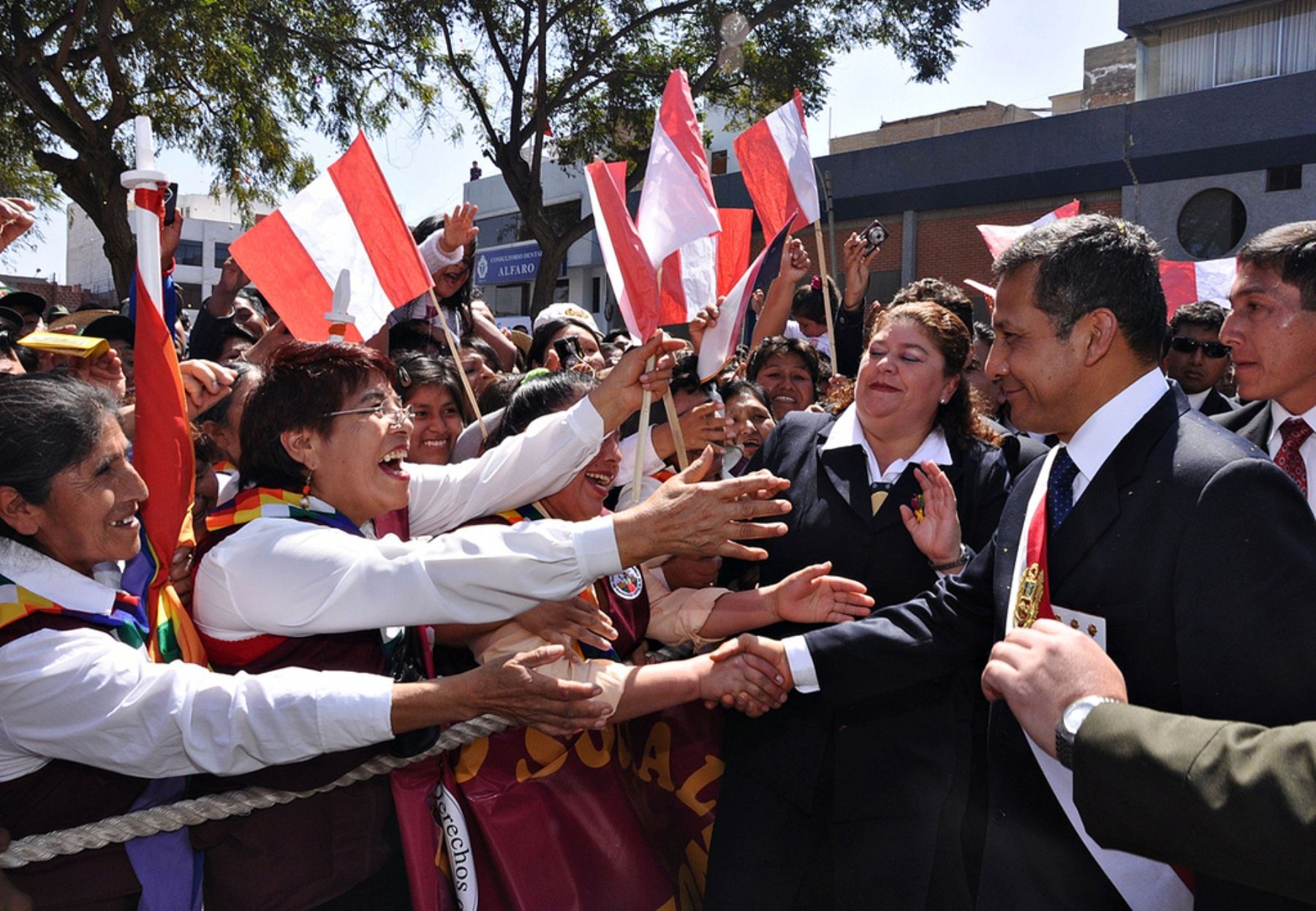 Presidente de la República, Ollanta Humala Tasso, encabeza celebraciones por el 82º aniversario de la reincorporación de la ciudad de Tacna al territorio nacional.Foto: ANDINA/ Presidencia de la República.