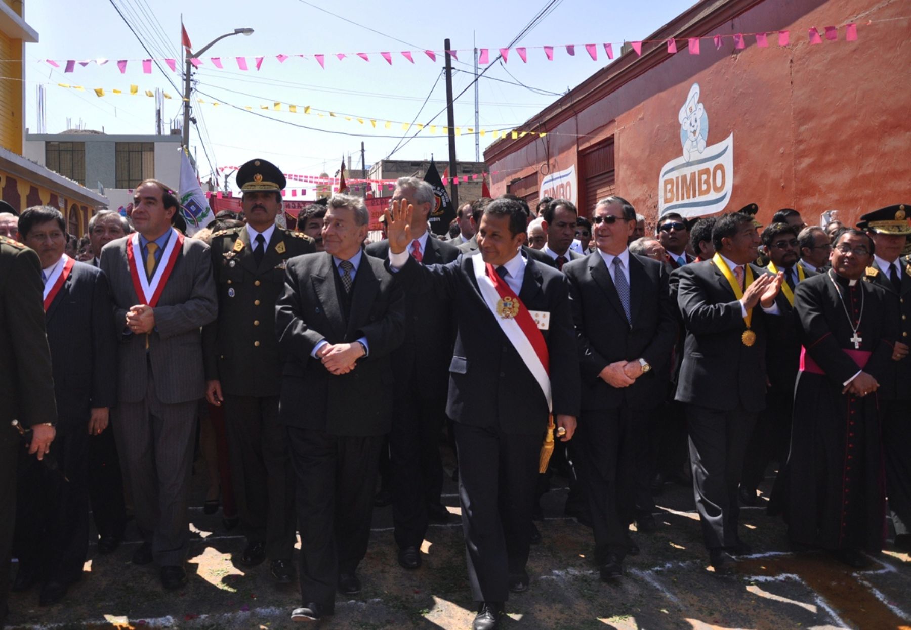 Presidente de la República, Ollanta Humala Tasso, encabeza celebraciones por el 82º aniversario de la reincorporación de la ciudad de Tacna al territorio nacional.Foto: ANDINA/ Presidencia de la República. 28/08/2011