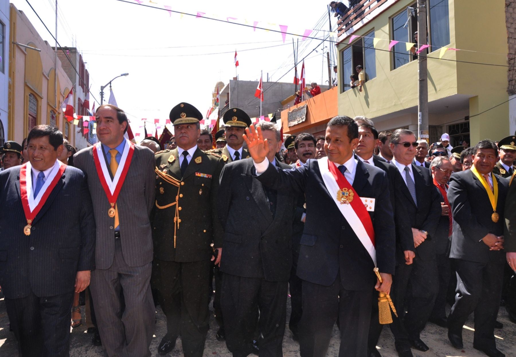 Presidente Ollanta Humala Tasso participó en celebraciones por el 82º Aniversario de la Reincorporación de Tacna a la Heredad Nacional.
Foto: ANDINA/ Presidencia de la República.