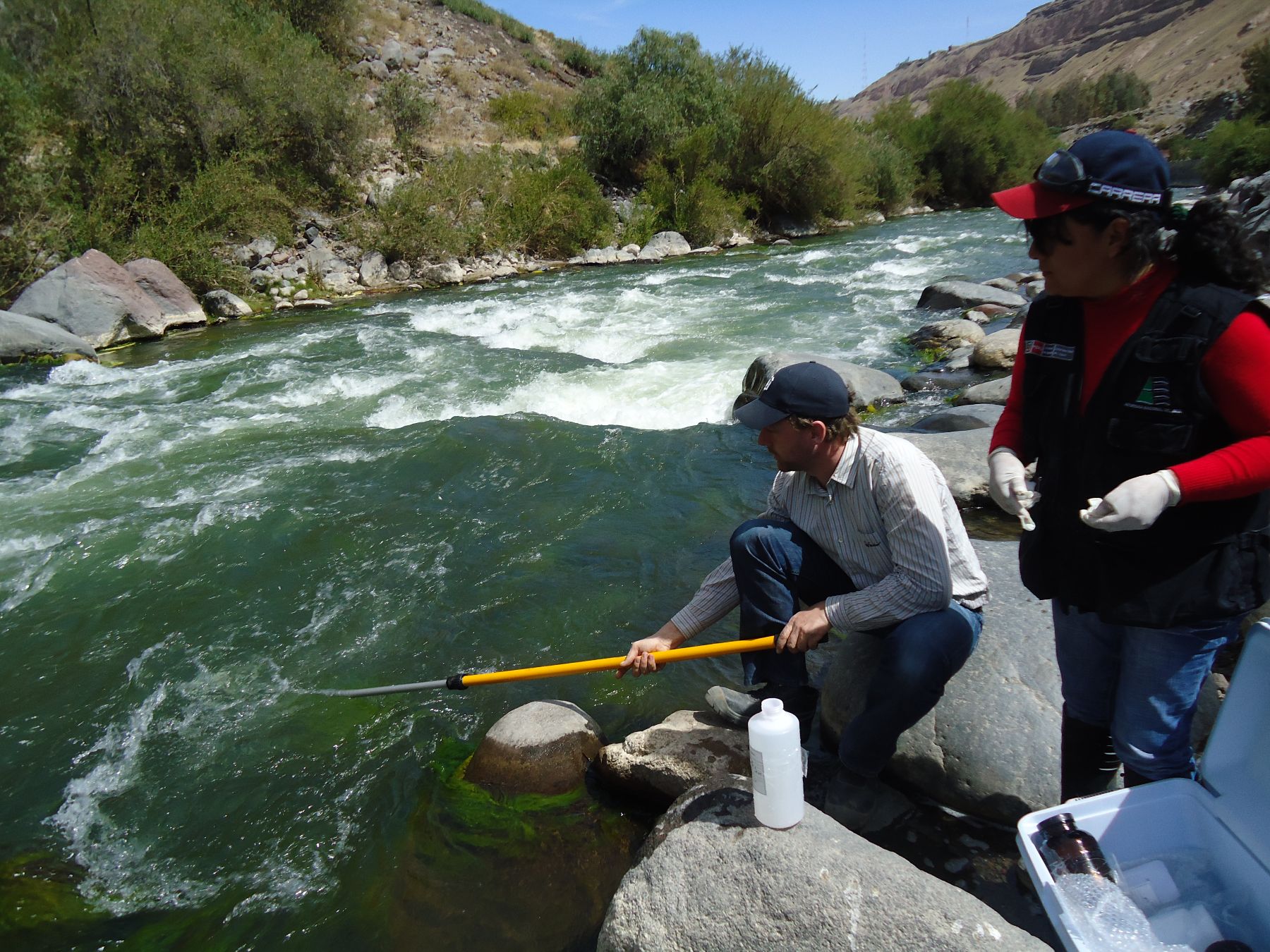 Río Quilca, en la región Arequipa. ANDINA/Archivo