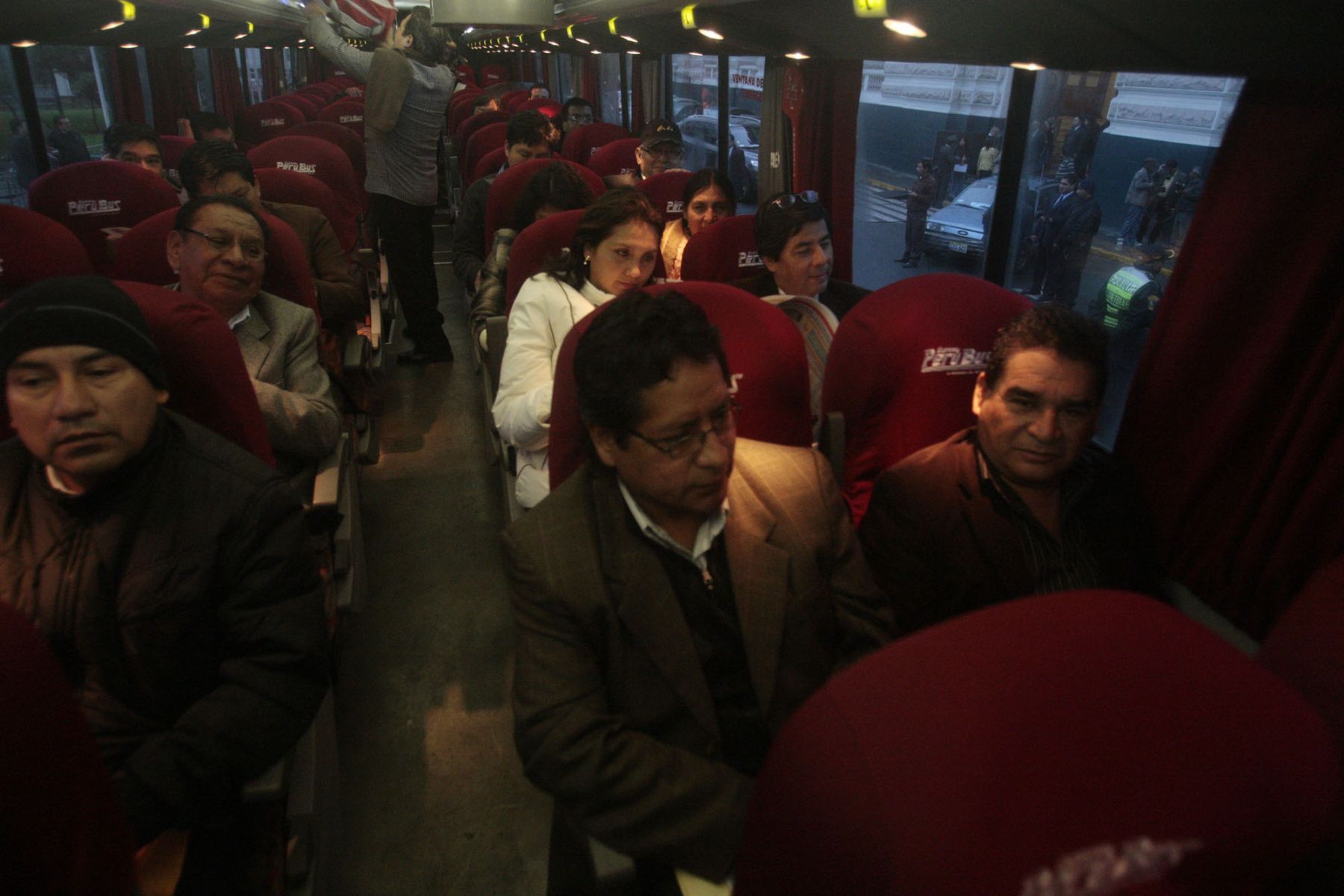 Parlamentarios viajan a la ciudad de Ica para sesiones descentralizadas.Foto: ANDINA/Jack Ramón.