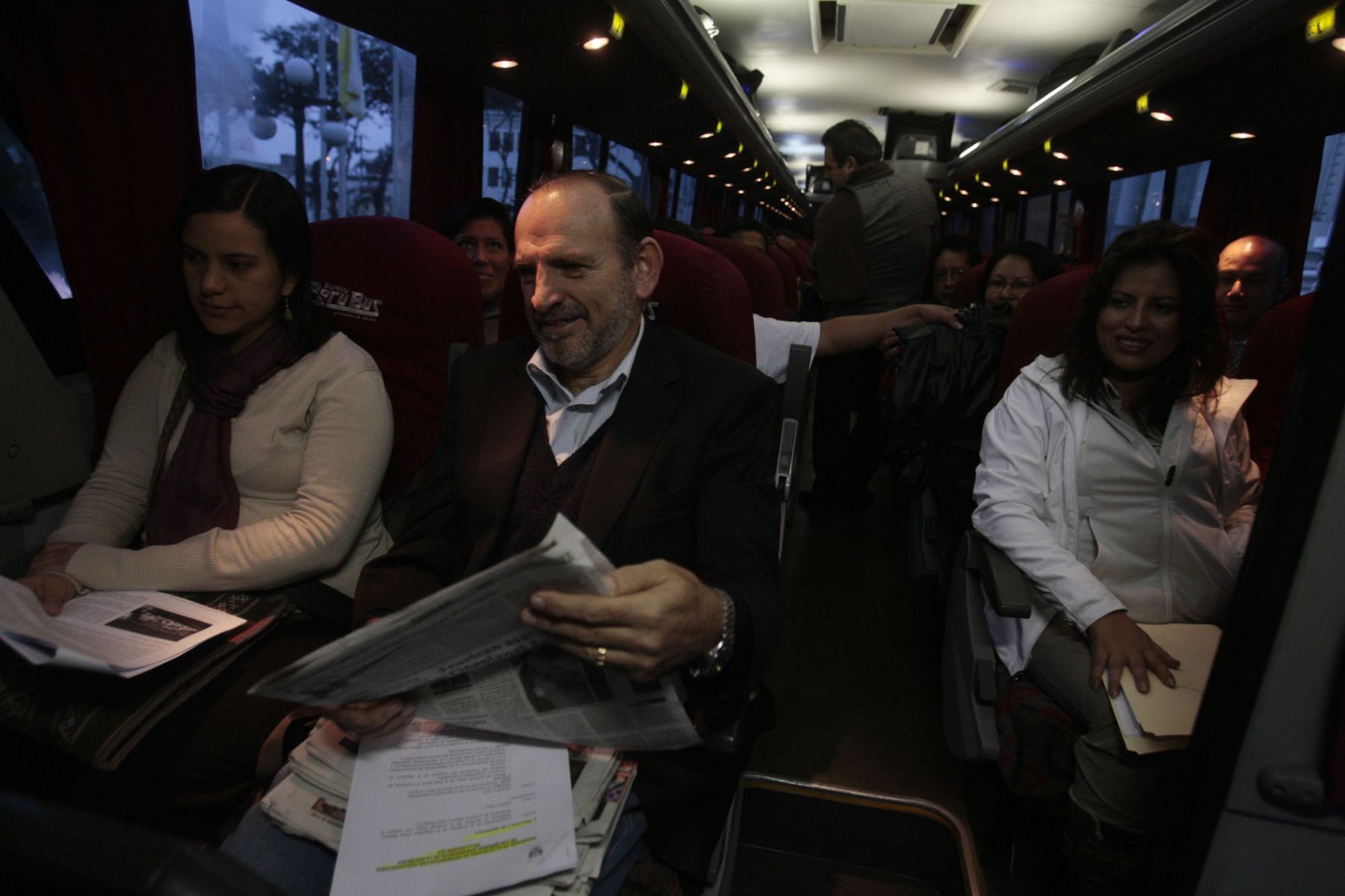 Palamentarios viajan a la ciudad de Ica para sesiones descentralizadas.Foto:ANDINA/JackRamón.