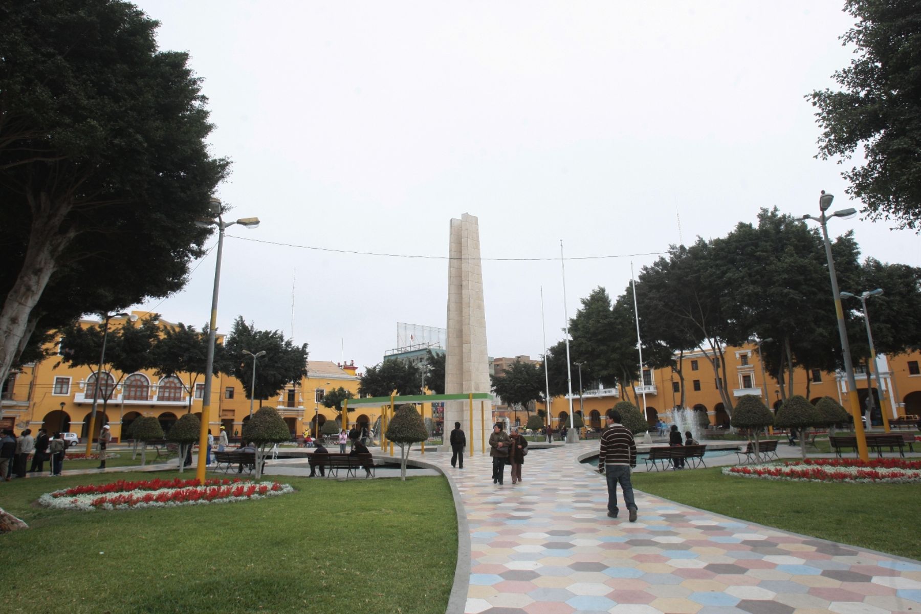 Plaza de Armas de Ica. ANDINA/Juan Carlos Guzmán