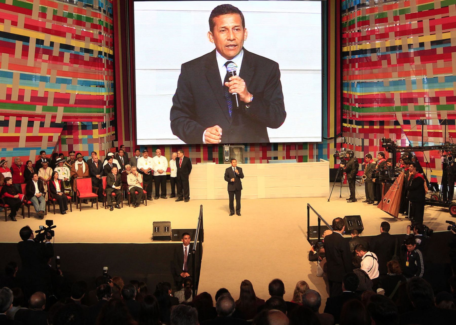 Presidente Ollanta Humala participa en inauguración de Mistura 2011.  
Foto: ANDINA/Presidencia de la República