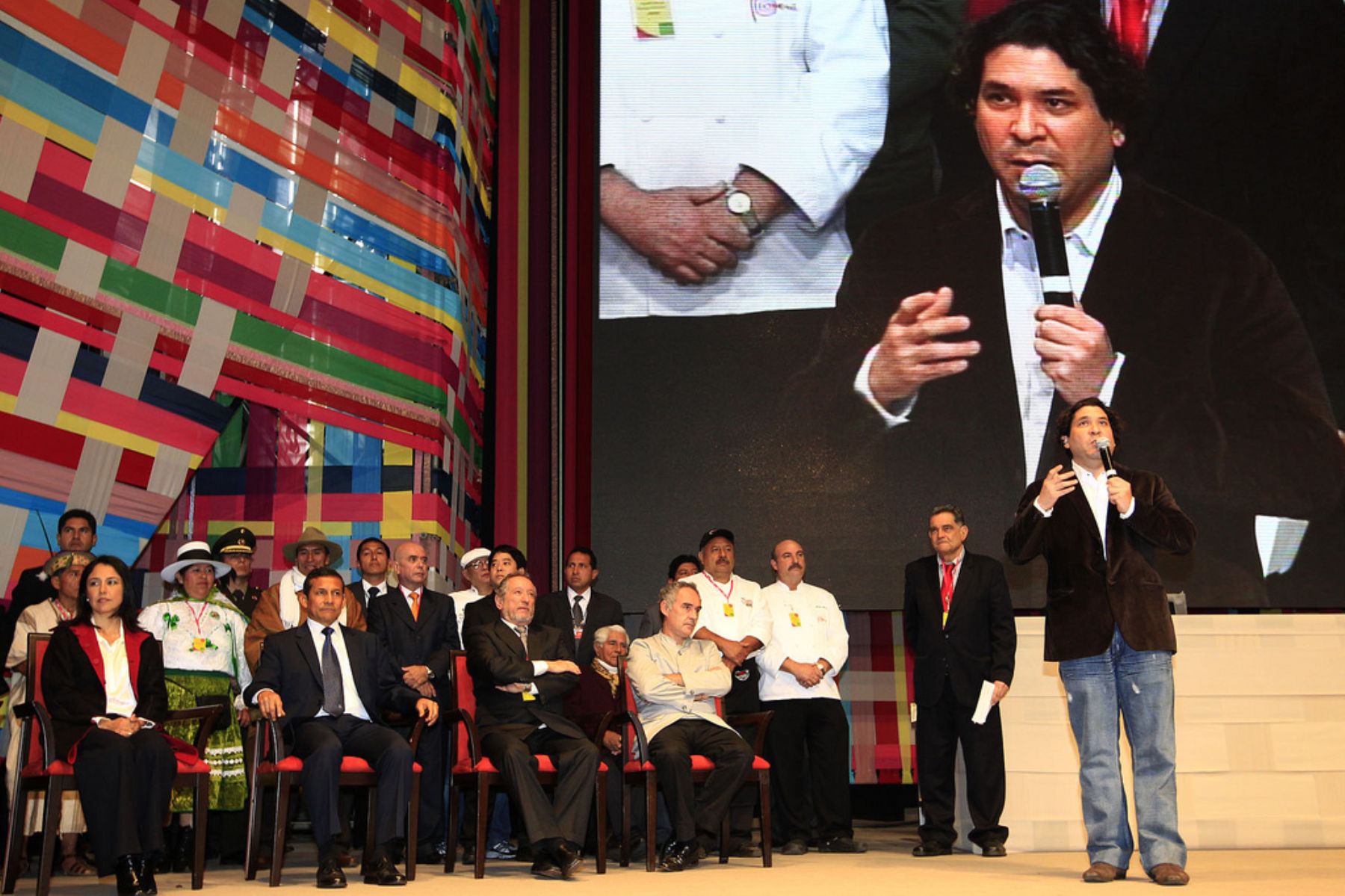 Presidente Ollanta Humala participa en inauguración de Mistura 2011.  
Foto: ANDINA/Presidencia de la República