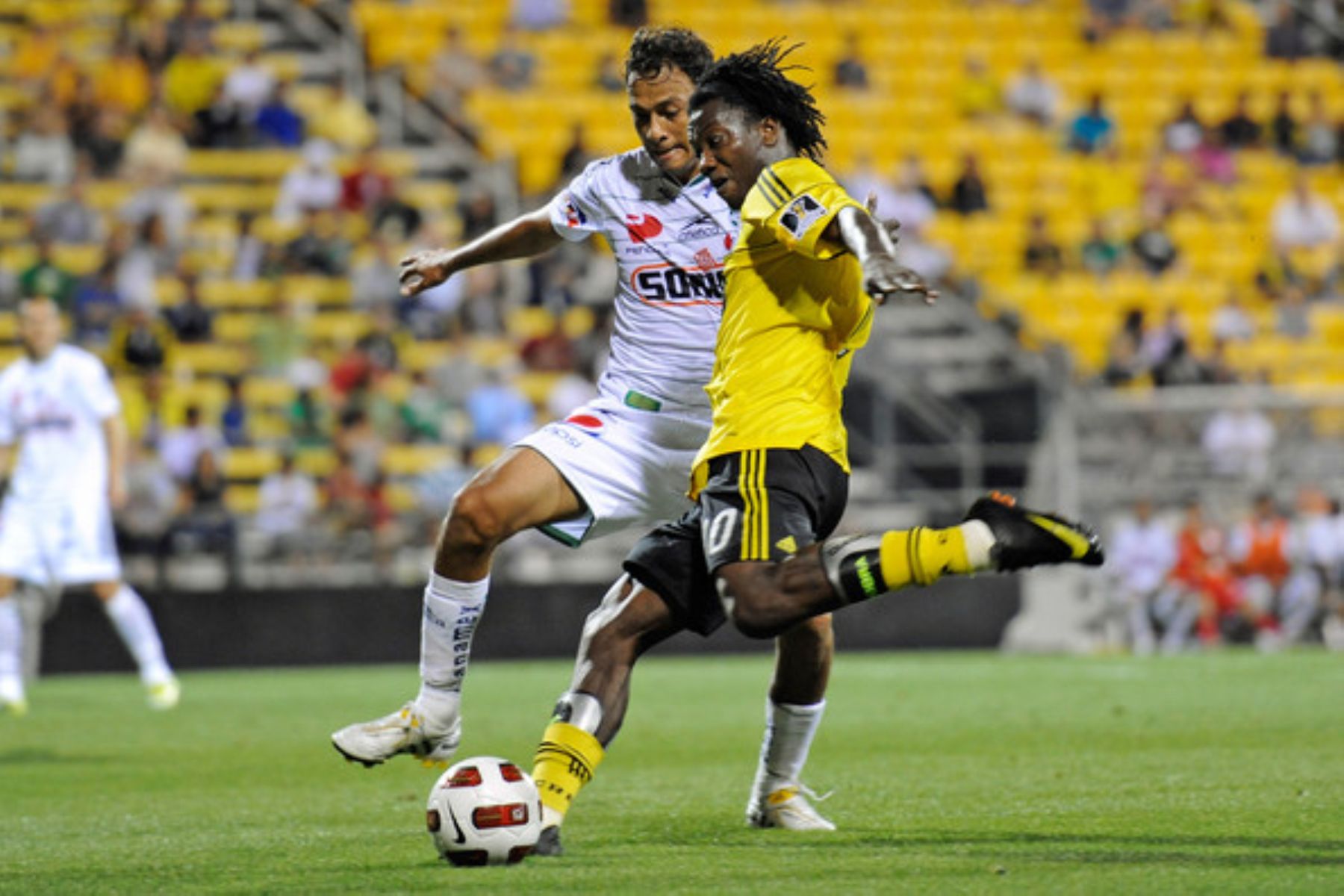 Andrés Mendoza, ex ariete del Columbus Crew de USA.