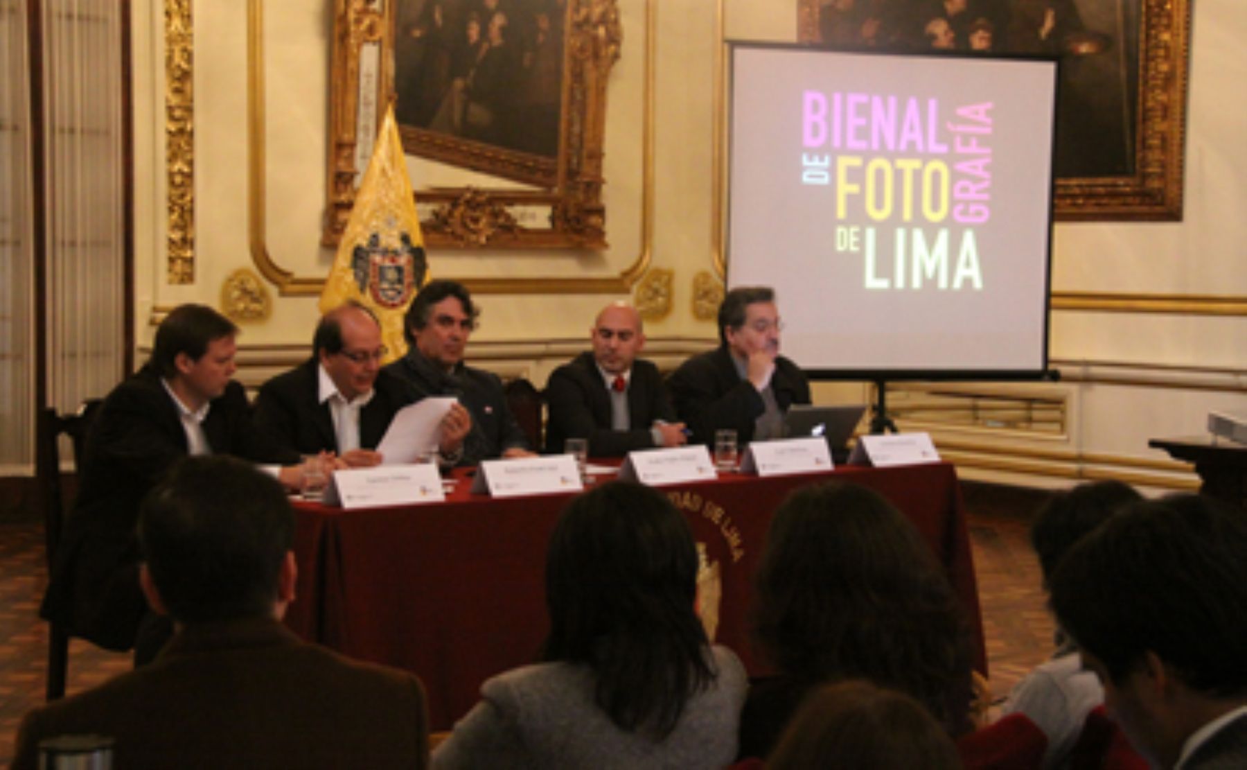 Presentación de la Primera Bienal de Fotografía. Foto: Municipalidad de Lima.