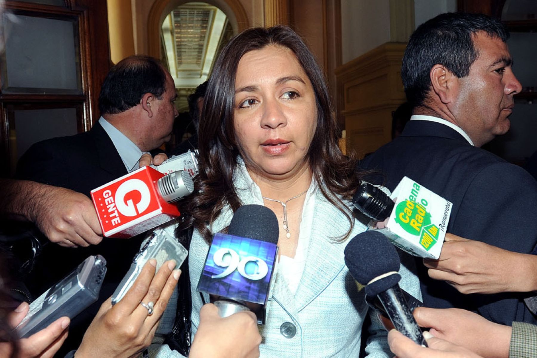 Vice President Marisol Espinoza. Photo: ANDINA/CDR.
