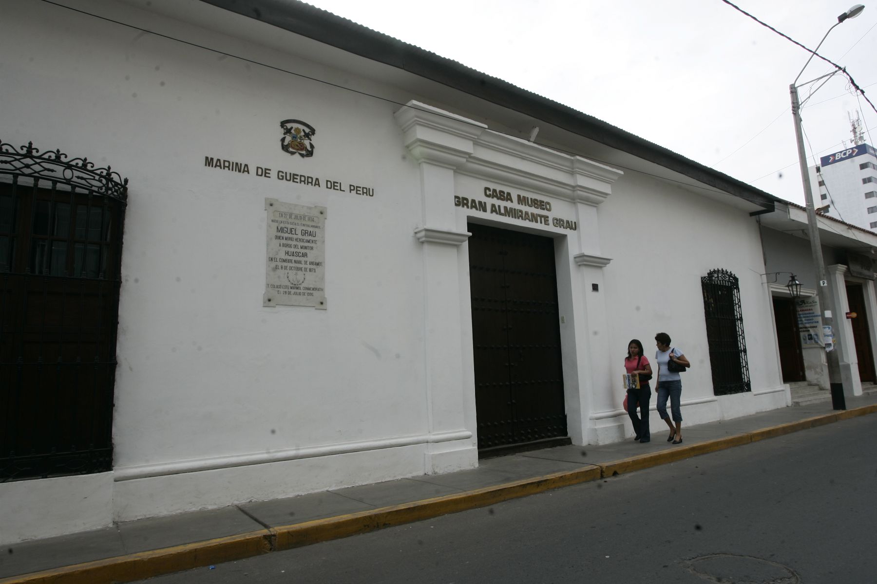 Museo Miguel Grau, en el departamento de Piura.
 Foto: ANDINA/Archivo.