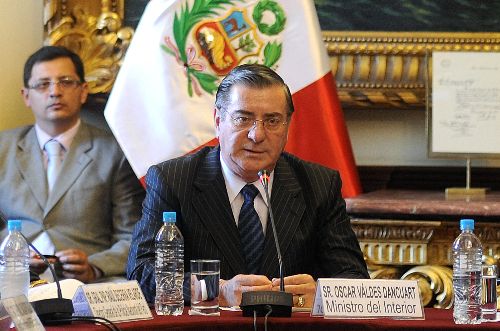El presidente del Consejo de Ministros, Óscar Valdés. Foto: ANDINA/Difusión