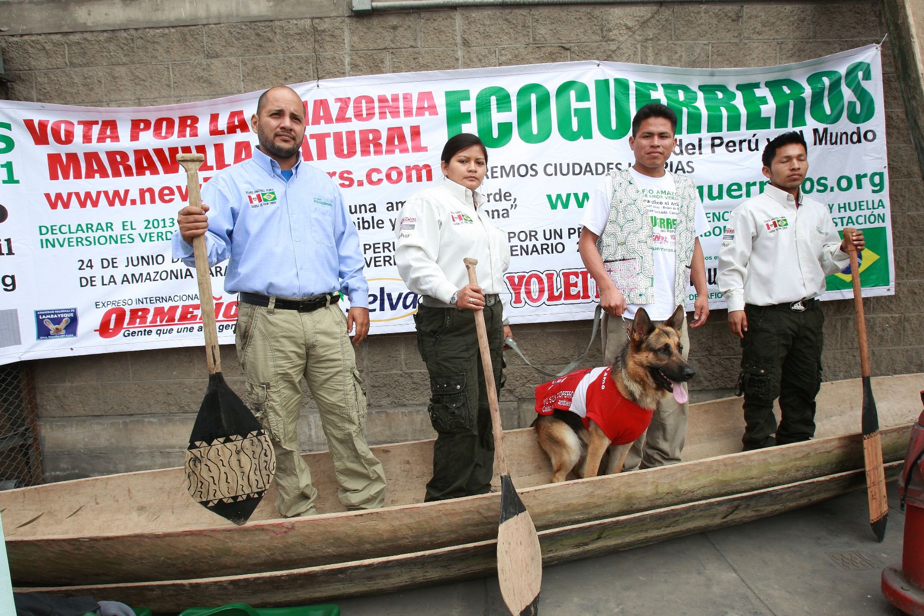 Listos para emprender Desafío Amazonas. Foto: ANDINA/Norman Córdova.