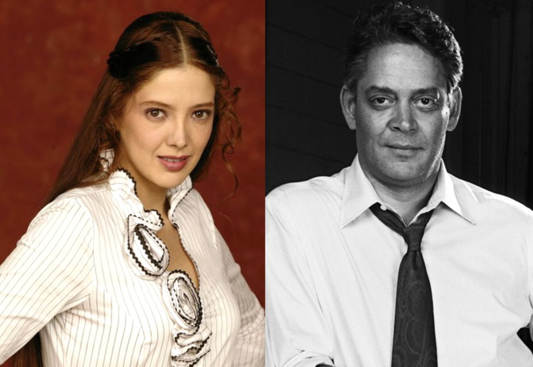 Adela Noriega y Raúl Juliá.