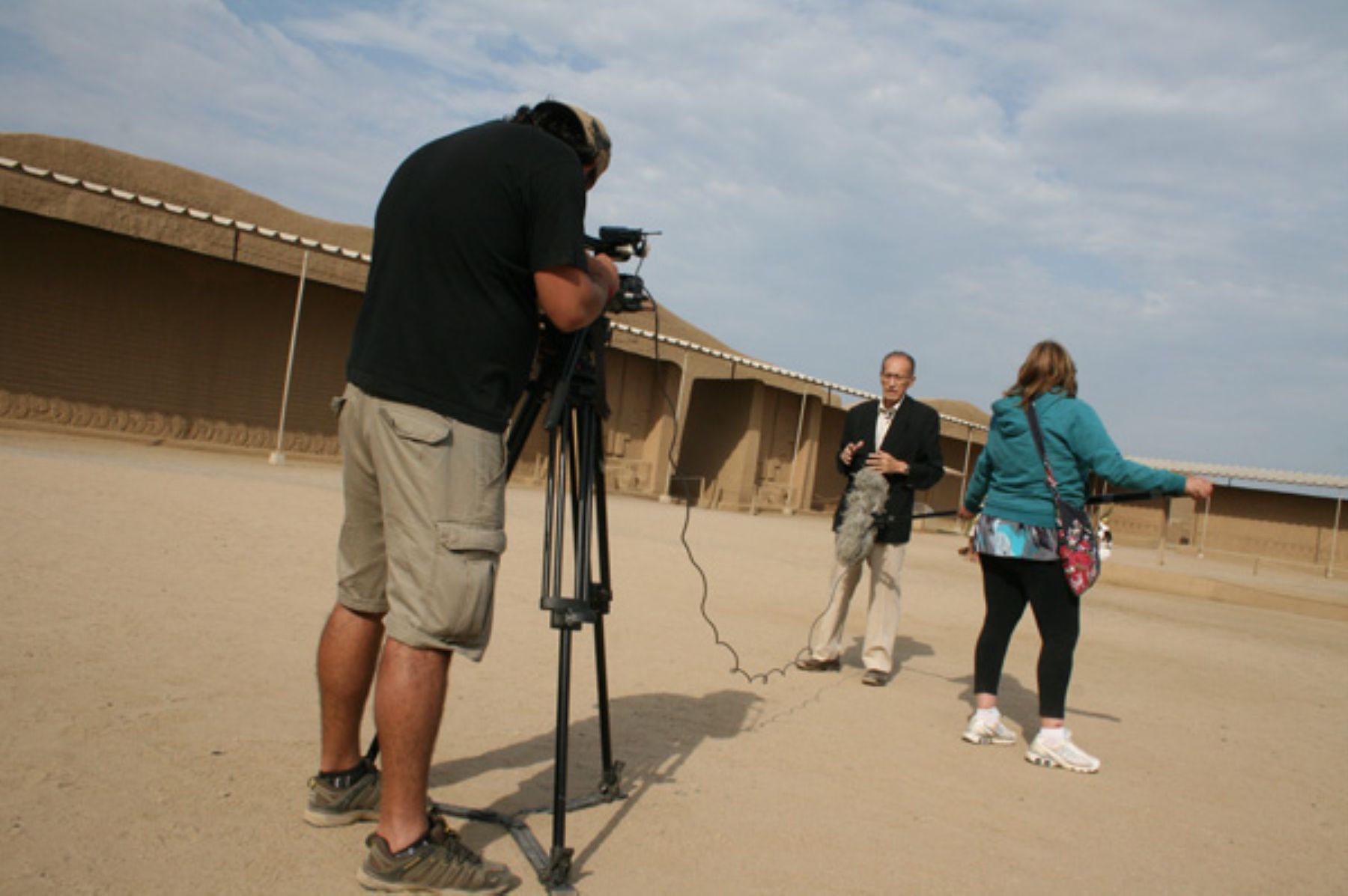 Programa Buscando América, de TVN Internacional de Chile, difundirá documental sobre Ruta Moche. Foto: Proyecto Especial Chan Chan.