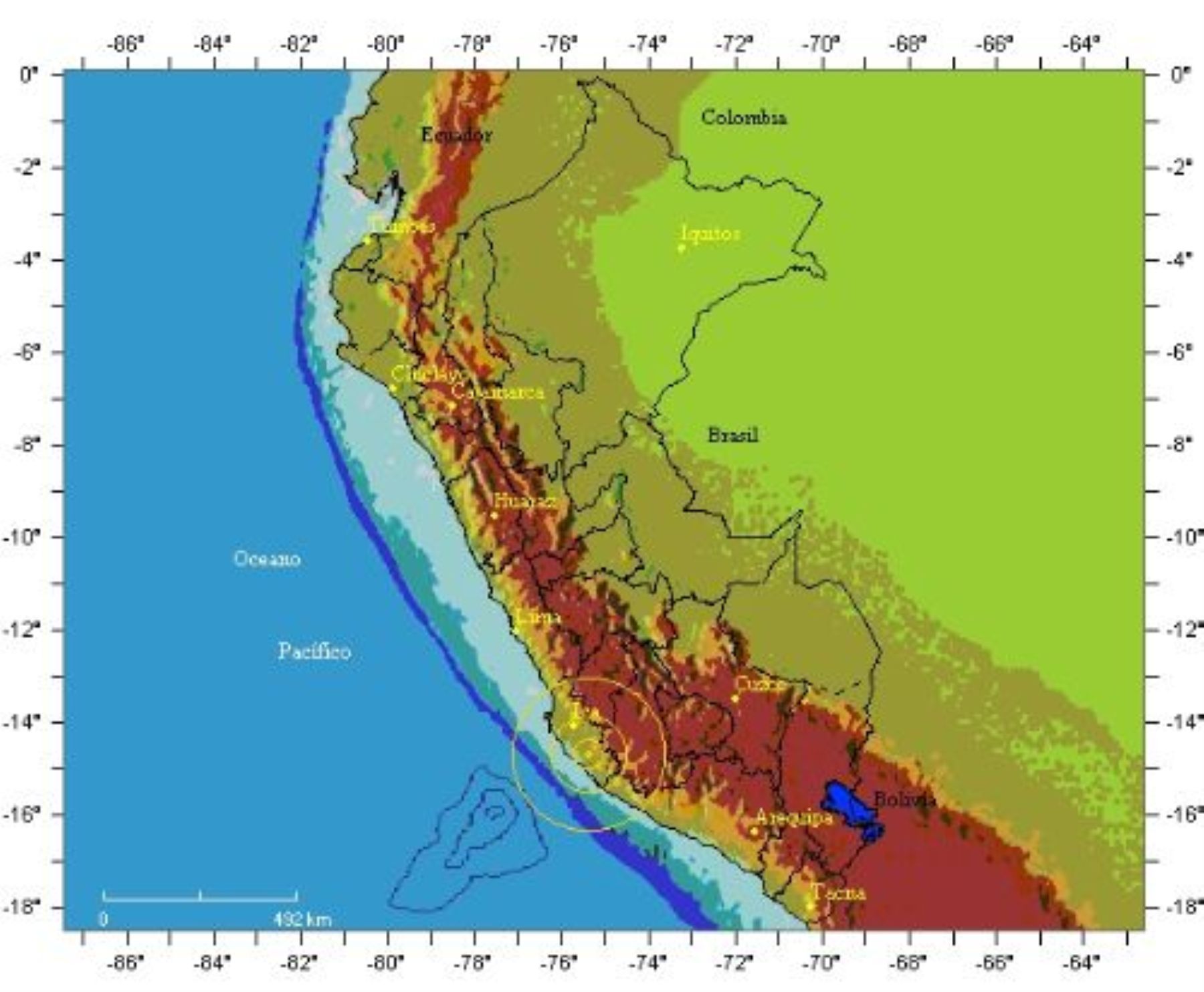 Fuerte sismo alarmó a la población de Ica