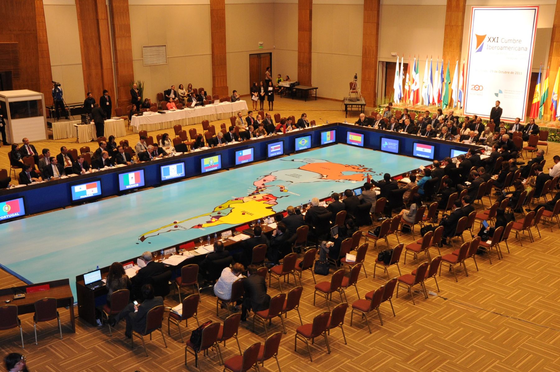 Se inaugura XXI Cumbre Iberoamericana en Paraguay. Andina/Difusión.