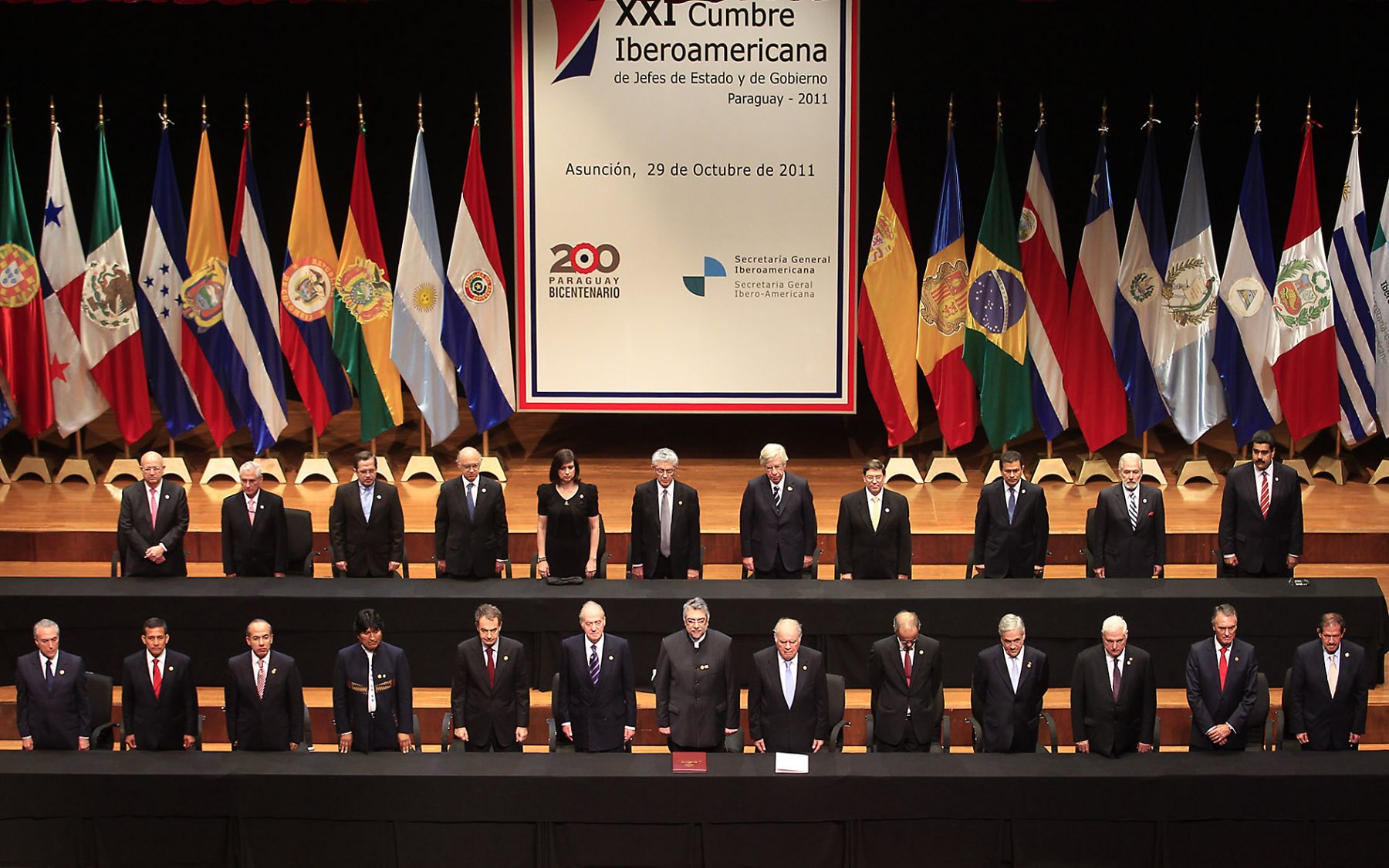 Presidente de la República, Ollanta Humala, participó en inauguración de XXI Cumbre Iberoamericana de Jefes de Estado y de Gobierno. Foto: ANDINA/Prensa Presidencia.