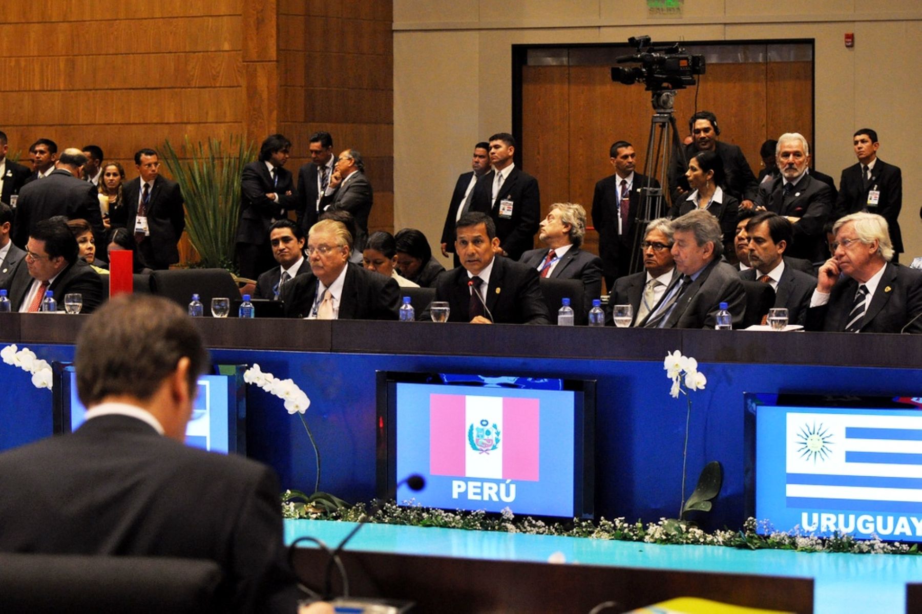Presidente Ollanta Humala Tasso interviene en la sesión plenaria de la XXI Cumbre Iberoamericana