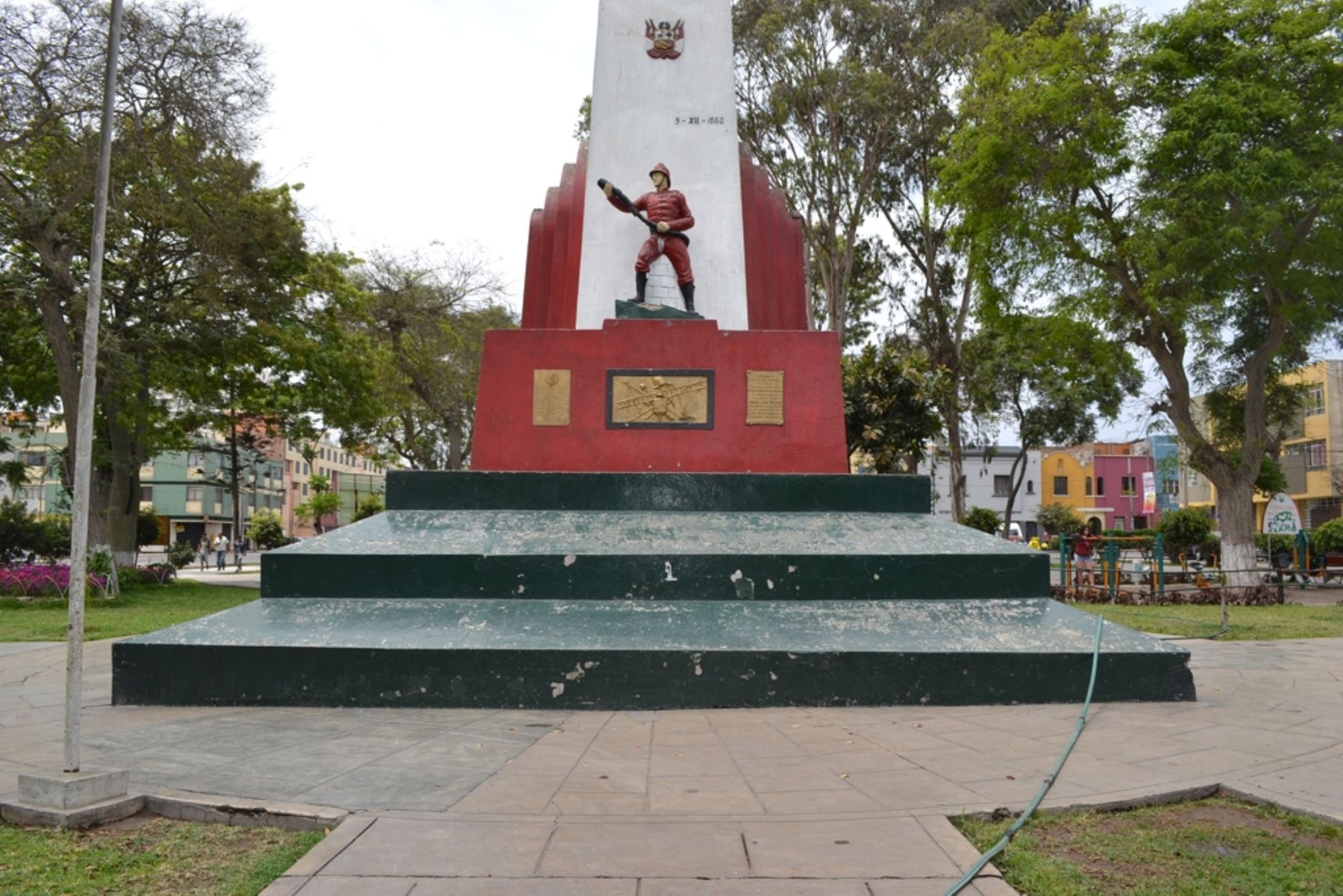 Parque del Bombero en Lince será remodelado integralmente. Foto: Andina/Difusión.