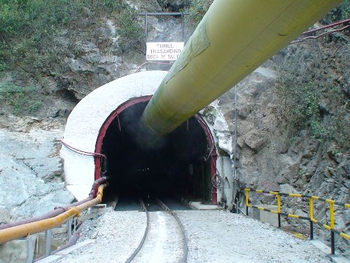 Olmos Trans Andean tunnel.