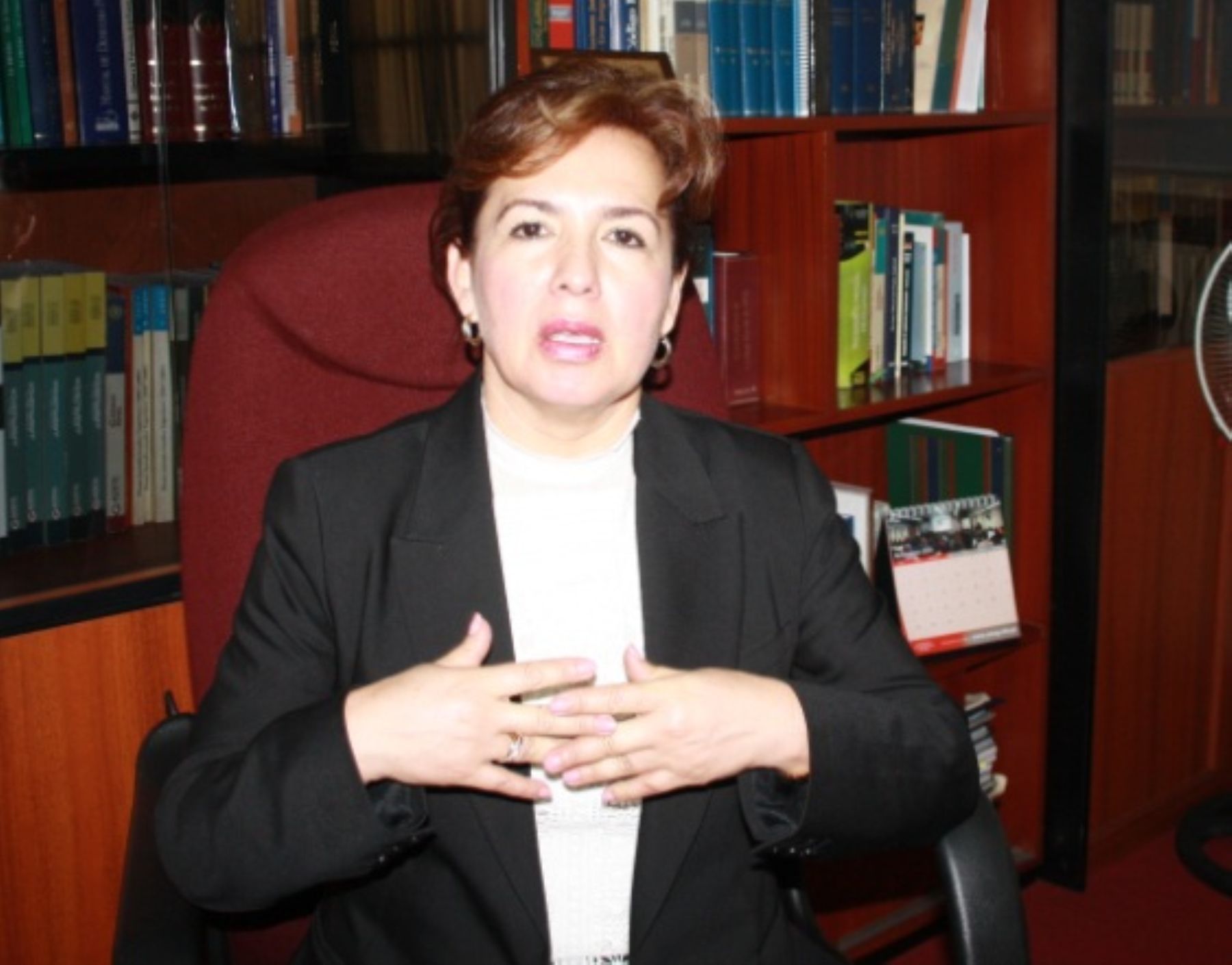 Jueza suprema Elvia Barrios. Foto: ANDINA/Internet.
