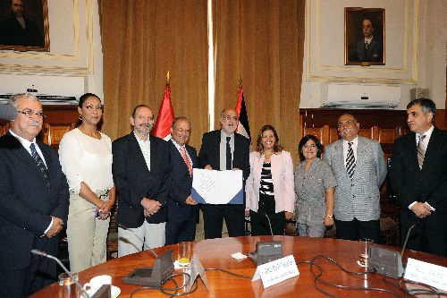 Fue instalada hoy la Liga Parlamentaria de Amistad Perú-Palestina.   Foto: ANDINA/CDR.