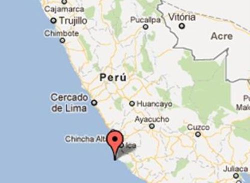 Sismo de 6.2 grados en Ica. Foto: INTERNET/Medios