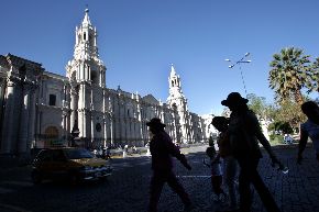 Arequipa Cathedral. ANDINA/archivo