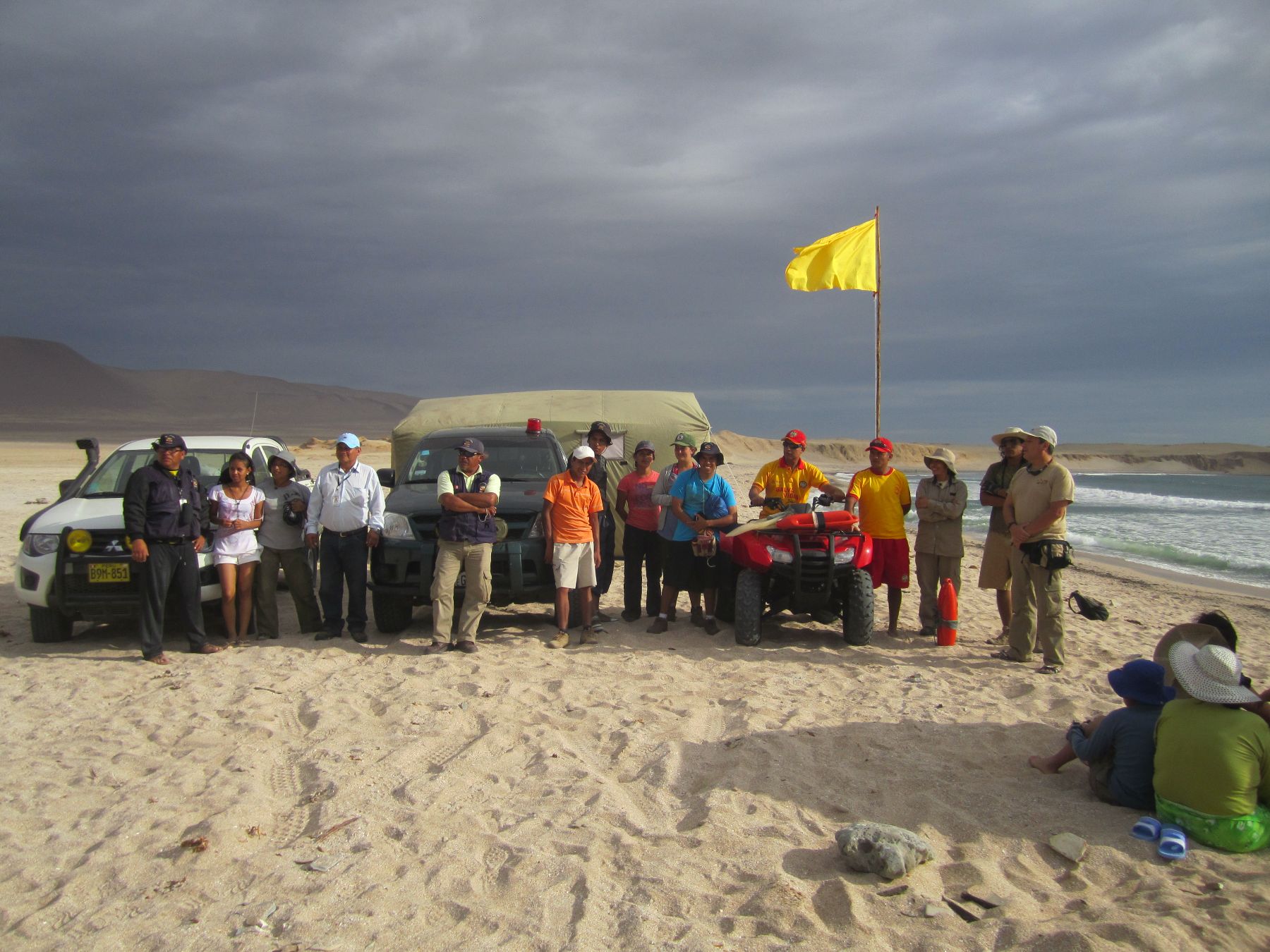 Sernanp pone en marcha plan de contingencia para proteger reservas naturales de Paracas y San Fernando durante Dakar. Foto: ANDINA/Sernanp.