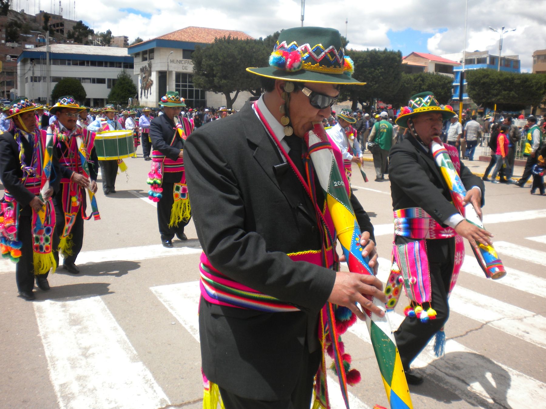 Empezó carnaval chico en Juliaca. Foto: ANDINA/Atilio Alejo.