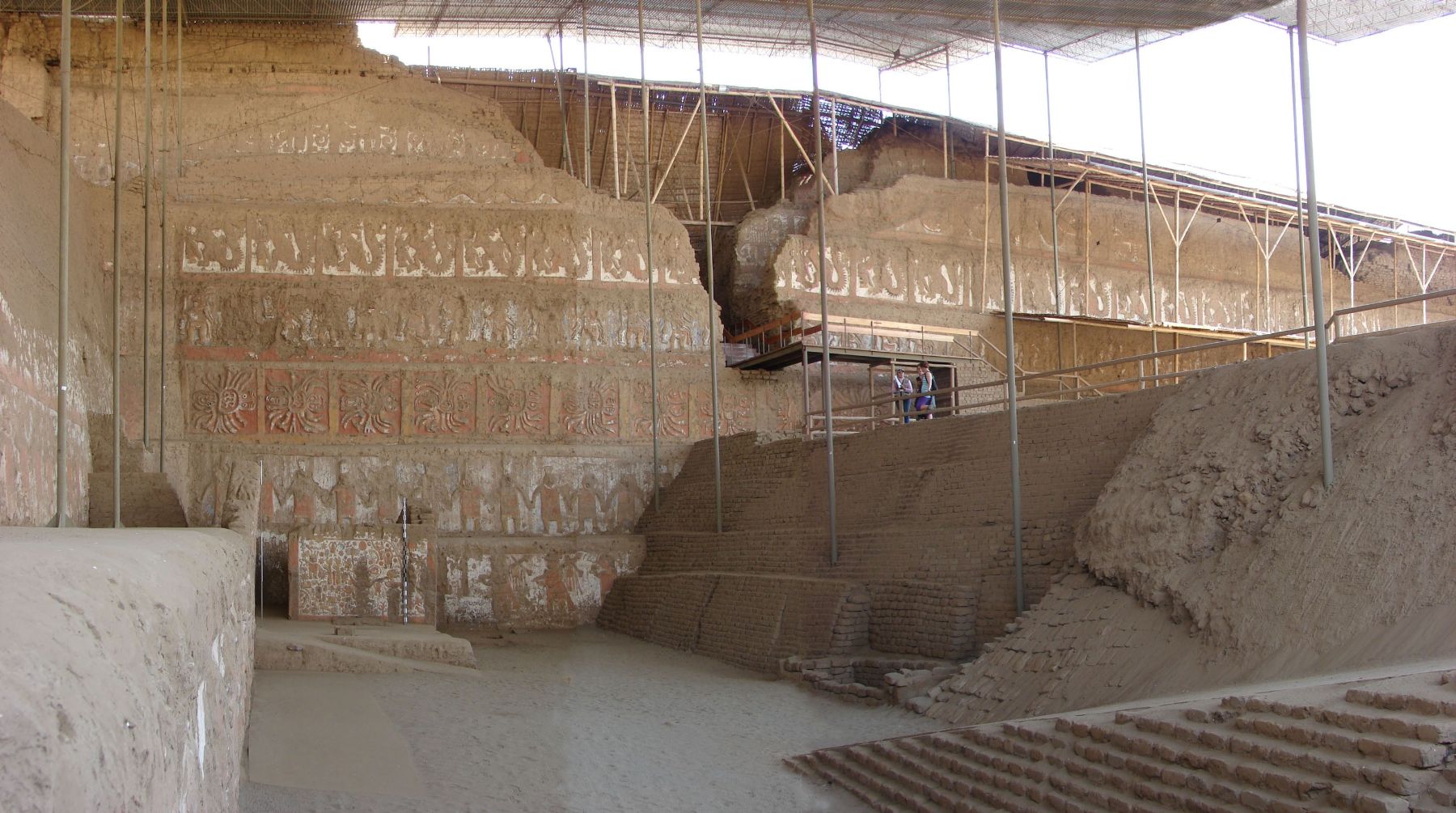 Huaca de la Luna, sitio arqueológico de La Libertad. Foto: ANDINA/Óscar Paz.