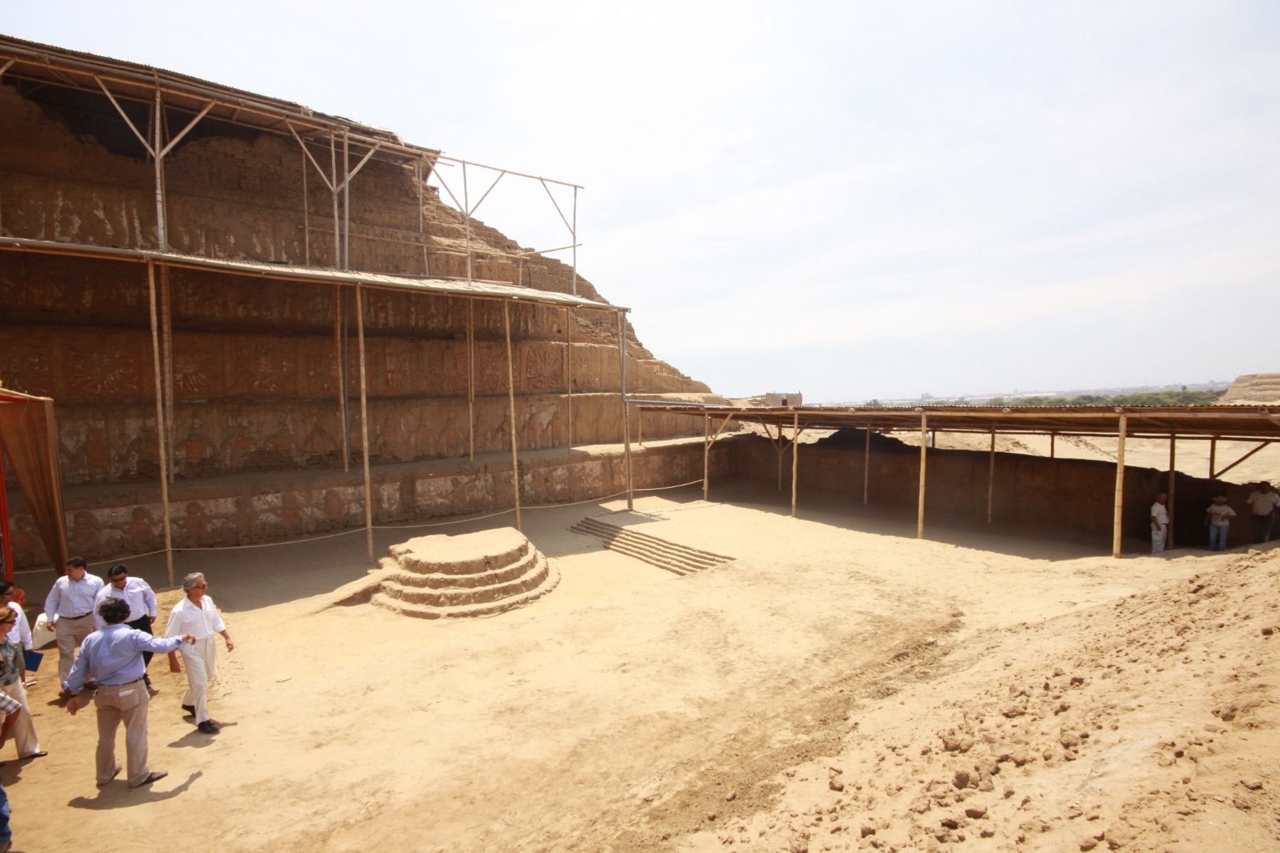 Huaca de la Luna, en La Libertad. Foto: ANDINA/Óscar Paz.