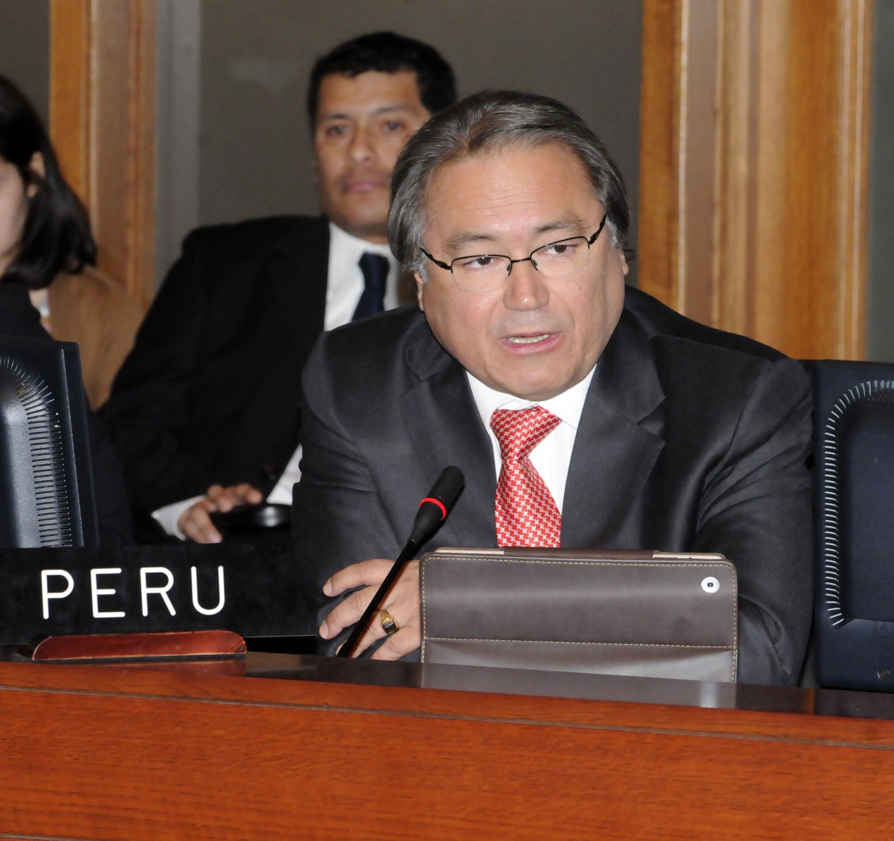 Walter Albán, Former Chairmar of the OAS Permanent Council and Permanent Representative of Peru. Photo: OEA