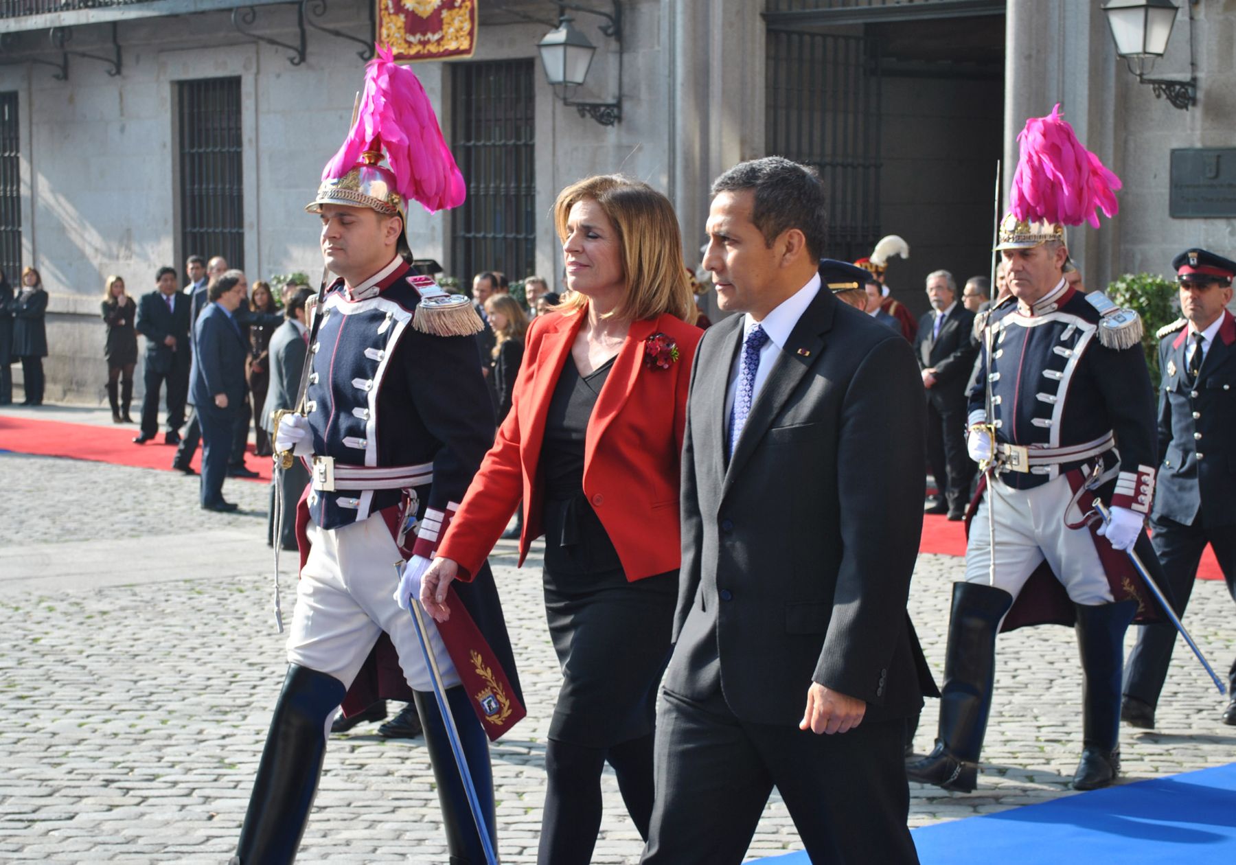 Presidente de la República, Ollanta Humala recibe las Llaves de Oro de la ciudad de Madrid y se reúne con la alcaldesa de esa ciudad, Ana Botella; en el Ayuntamiento de Madrid.
Foto: ANDINA/Prensa Presidencia