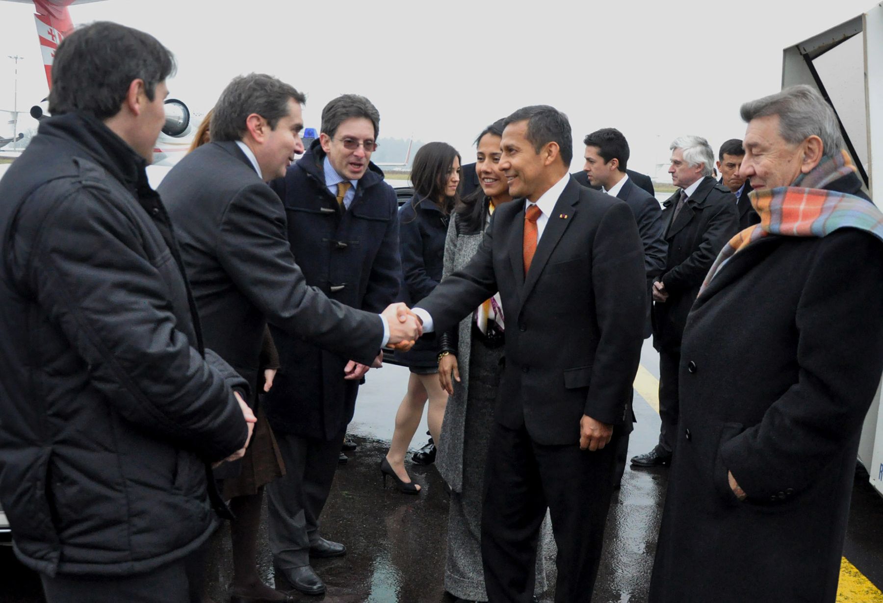 Jefe de Estado Ollanta Humala llegó a Suiza para participar en Foro Económico Mundial de Davos.
Foto: ANDINA/Prensa Presidencia