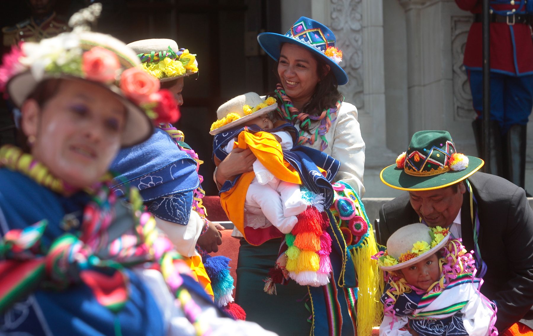 La primera vicepresidenta de la República, Marisol Espinoza, participó en ceremonia de lanzamiento de carnaval de Juliaca.Foto:ANDINA/Jack Ramón