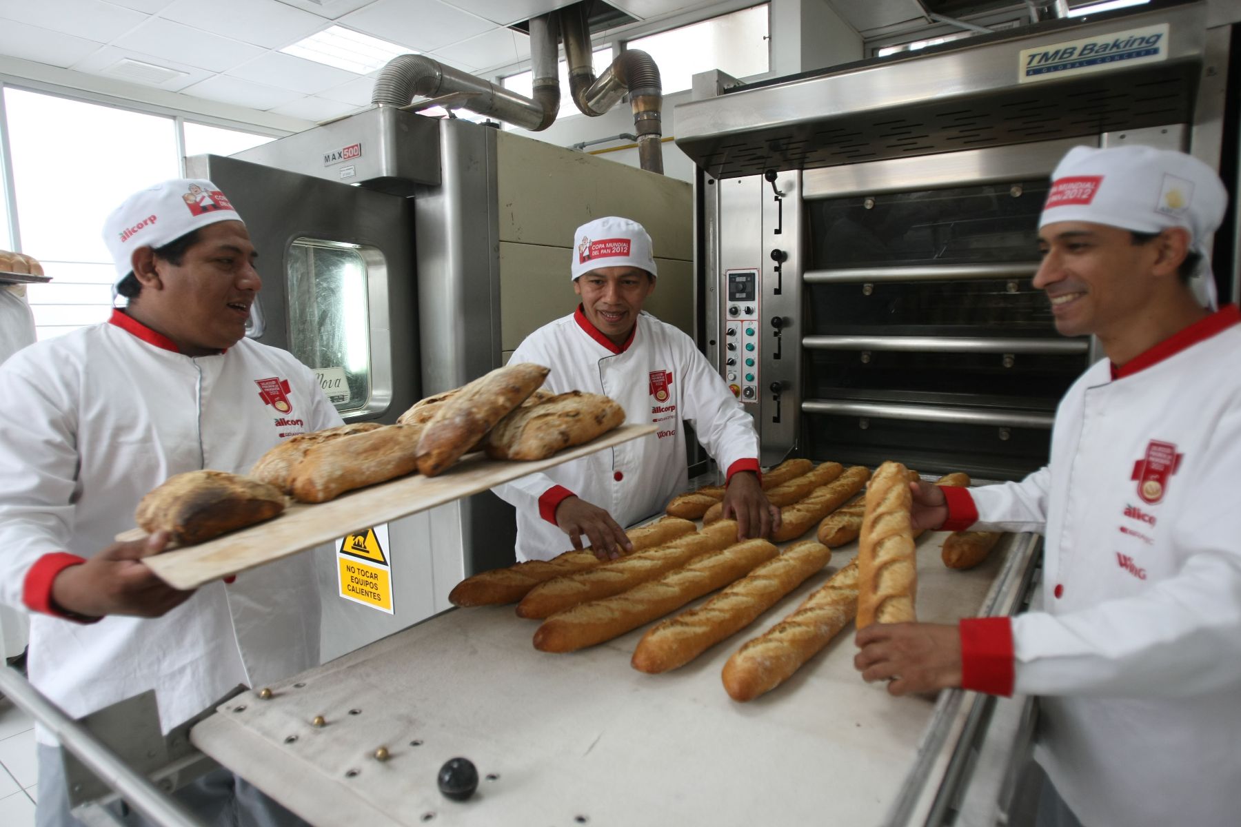 Peruvian bakers ready to compete in Bakery World Cup. Photo:ANDINA/Vidal Tarqui