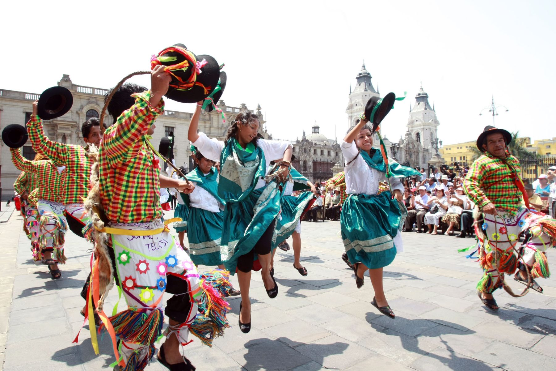 Ceremonia de lanzamiento del Carnaval Ayacuchano en Palacio de Gobierno. Foto: ANDINA/Sepres.