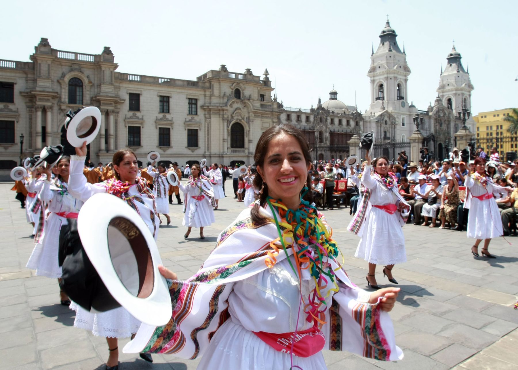 Ceremonia de lanzamiento del Carnaval Ayacuchano en Palacio de Gobierno. Foto: ANDINA/Sepres.