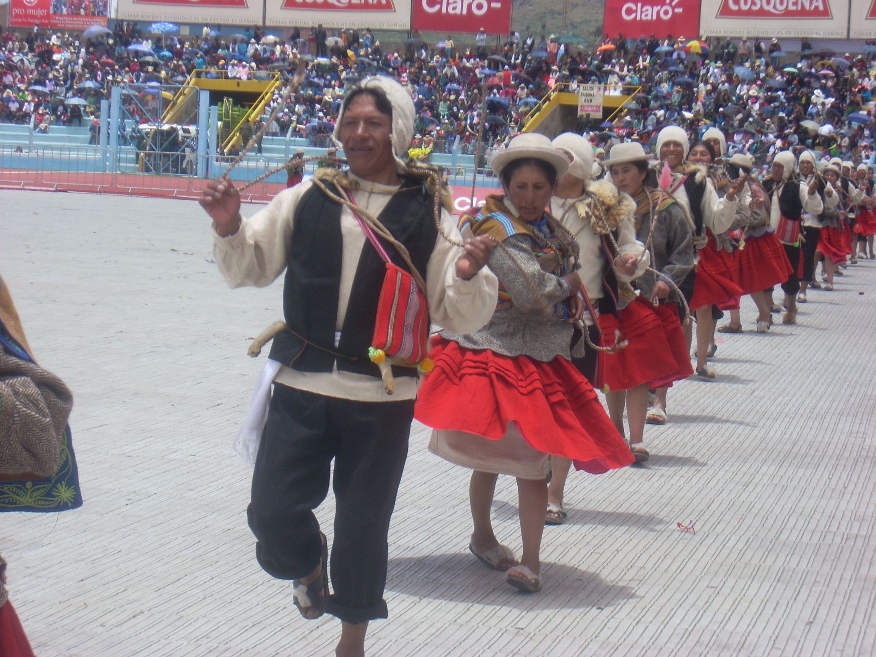 Danzas autóctonas de Puno. Foto: ANDINA/Atilio Alejo.