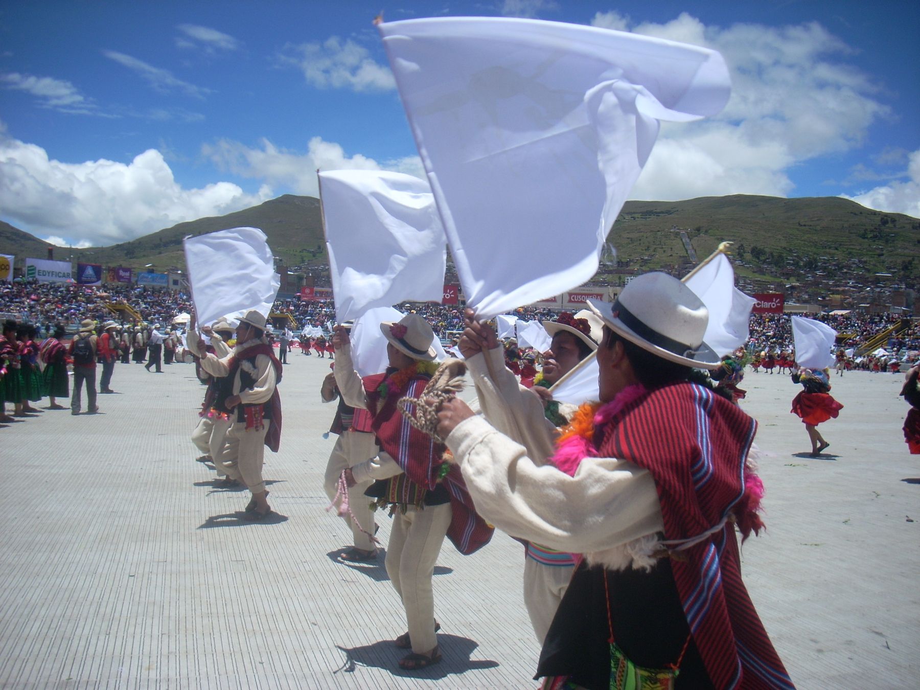 Danzas autóctonas de Puno. Foto: ANDINA/Atilio Alejo.