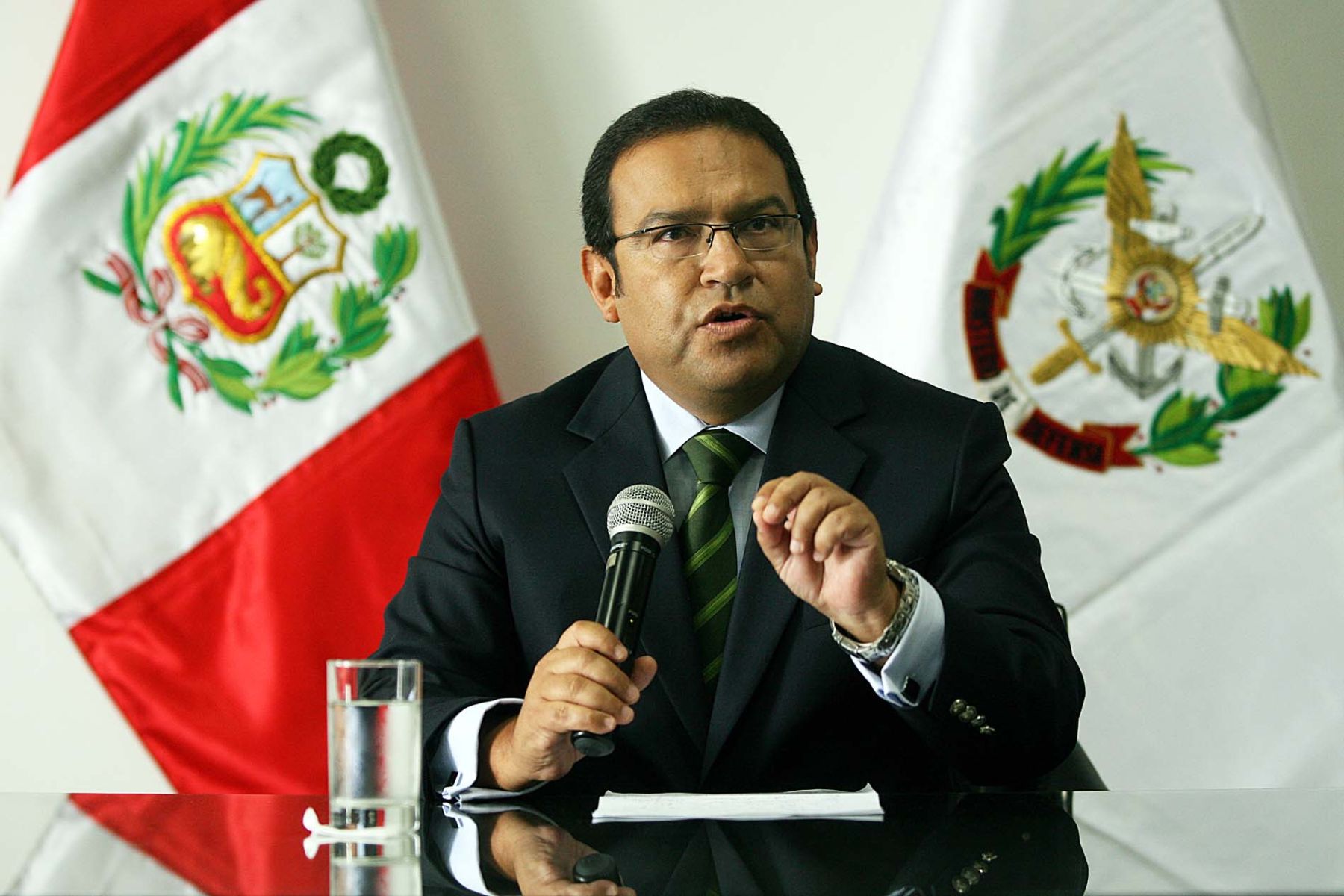 Ministro de Defensa, Luis Alberto Otárola. Foto: ANDINA/Luis Iparraguirre