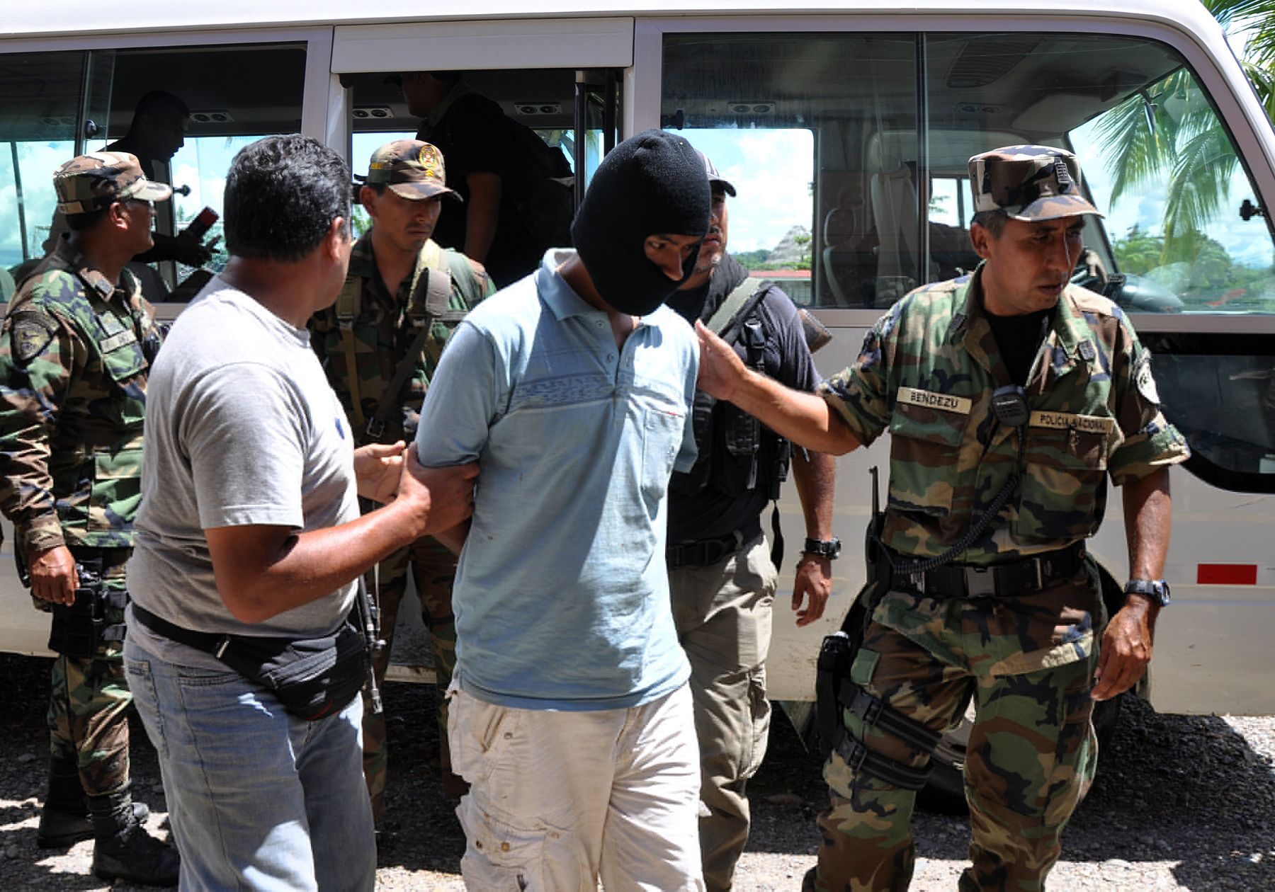 Además del cabecilla terrorista Florindo Eleuterio Flores Hala, camarada "Artemio", también fueron capturados otros dos elementos subversivos en el Alto Huallaga. Foto: ANDINA/Job Rosales
