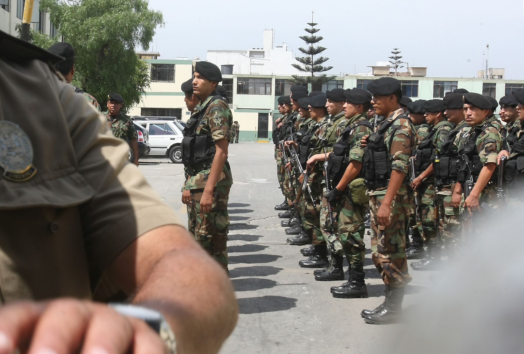 Hospital de la Policía Nacional, donde se encuentra internaco el cabecilla terrorista Florindo Flores Hala: ANDINA/ Vidal Tarqui
