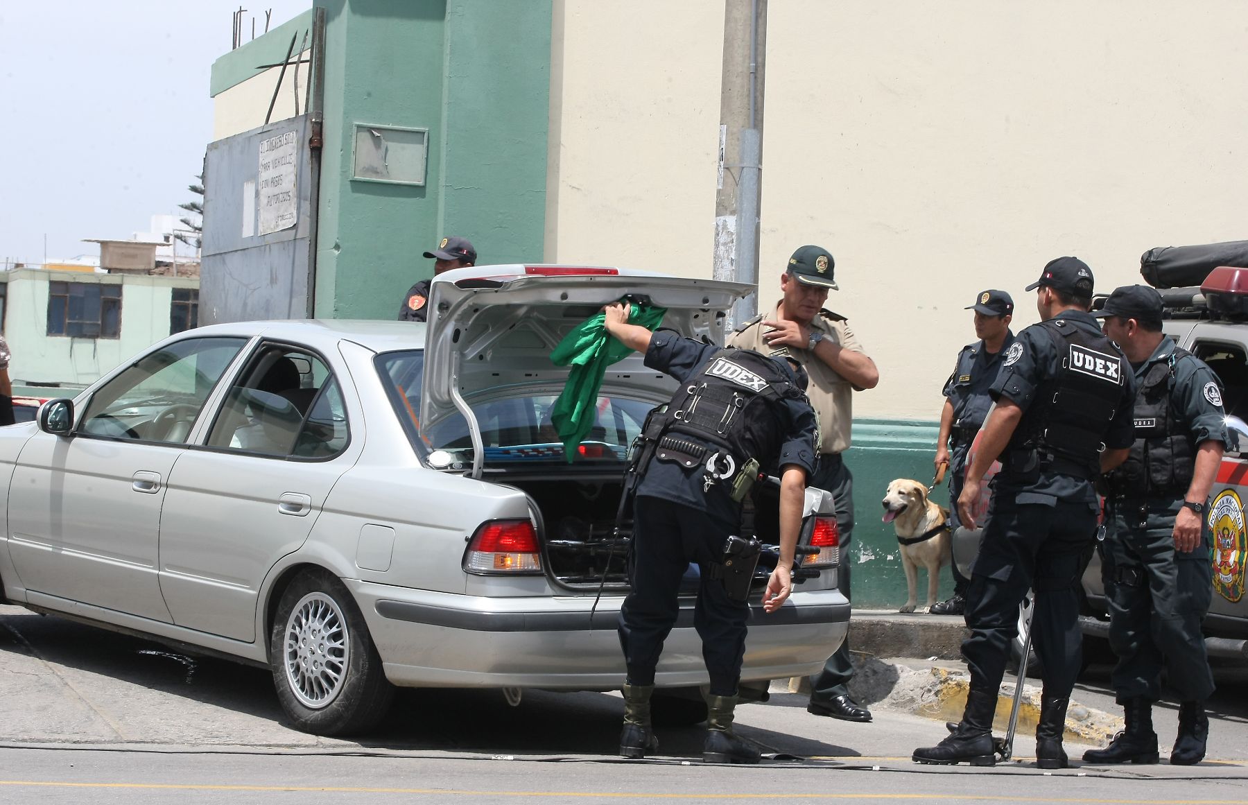 Hospital de la Policía Nacional, donde se encuentra internaco el cabecilla terrorista Florindo Flores Hala: ANDINA/ Vidal Tarqui