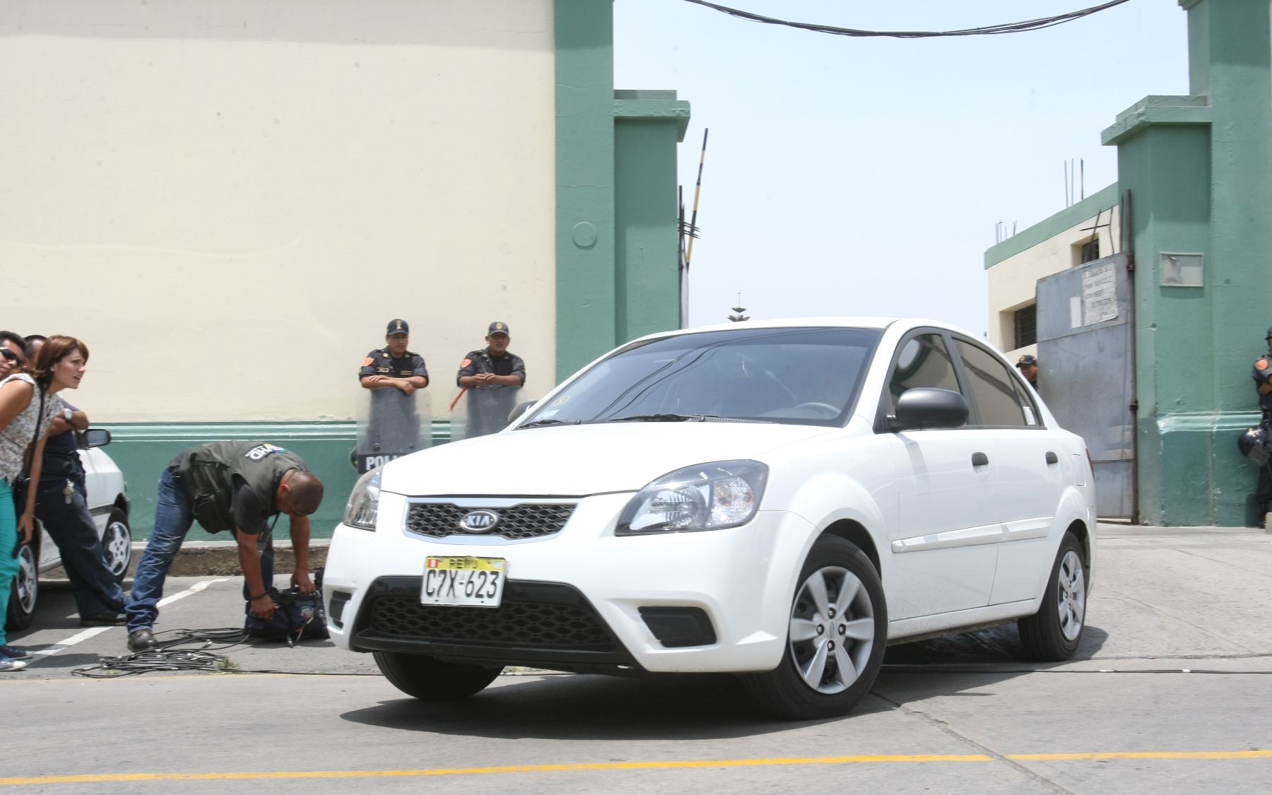 Hospital de la Policía Nacional, donde se encuentra internaco el cabecilla terrorista Florindo Flores Hala: ANDINA/ Vidal Tarqui